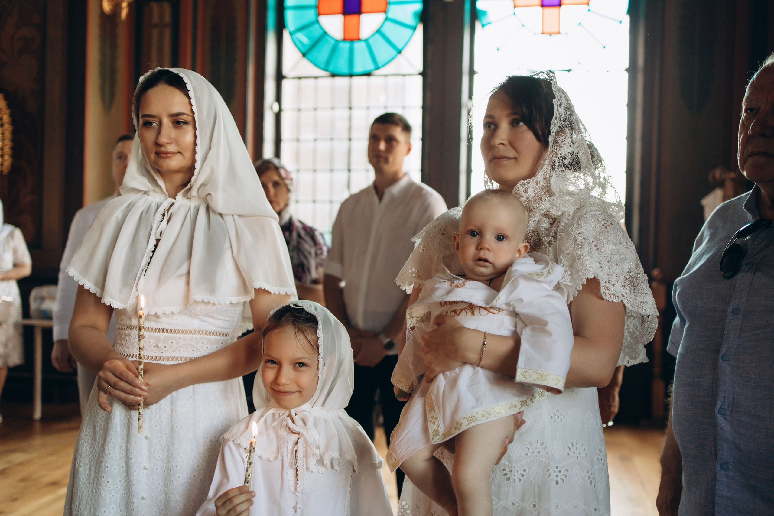 Двойное крещение Анны и Саши. Самый теплый фотограф в Краснодаре Рябоконь Ксения