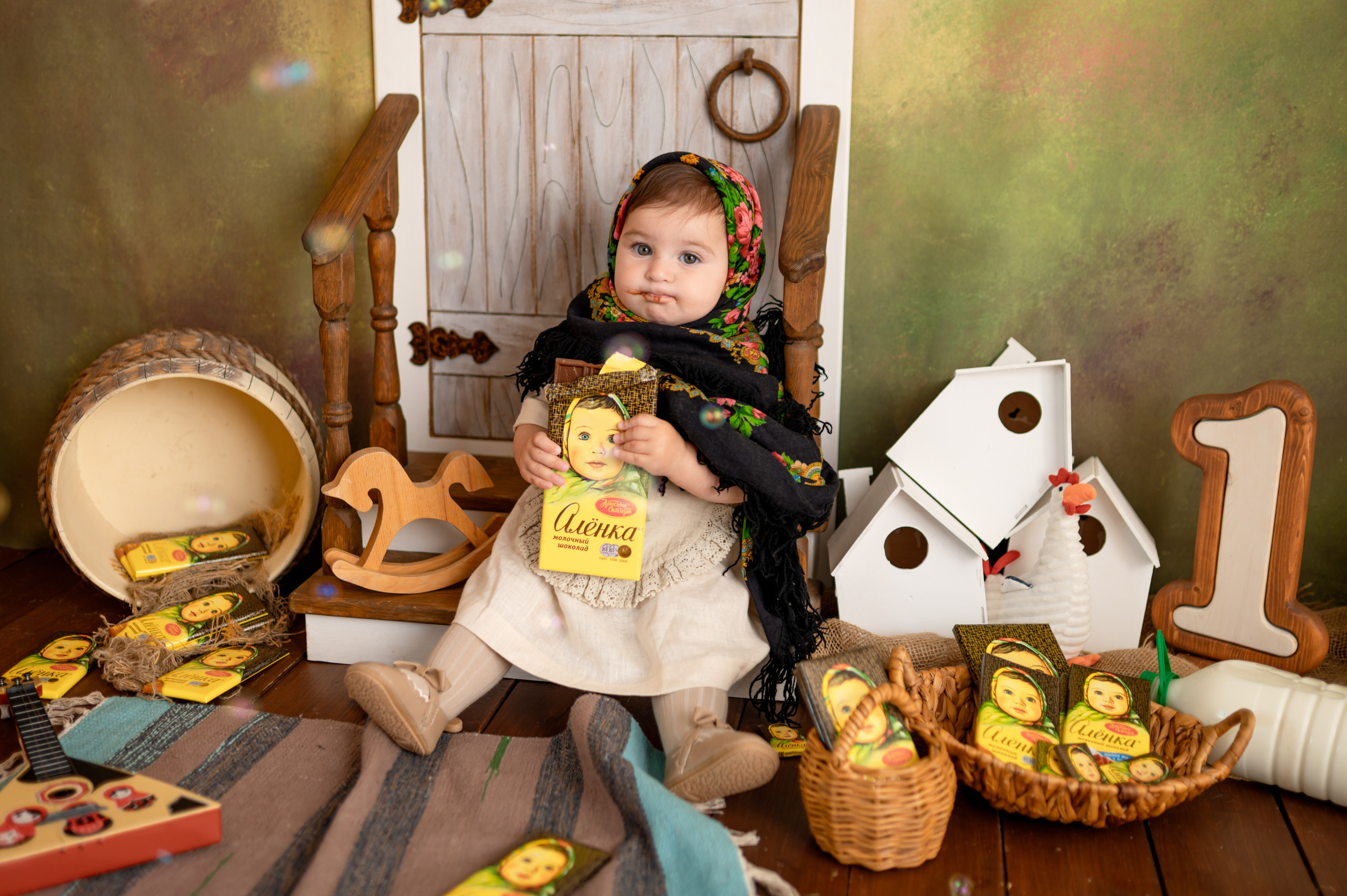 Первый годик. Детский фотограф в городе Жуковский Алиса Коробанова