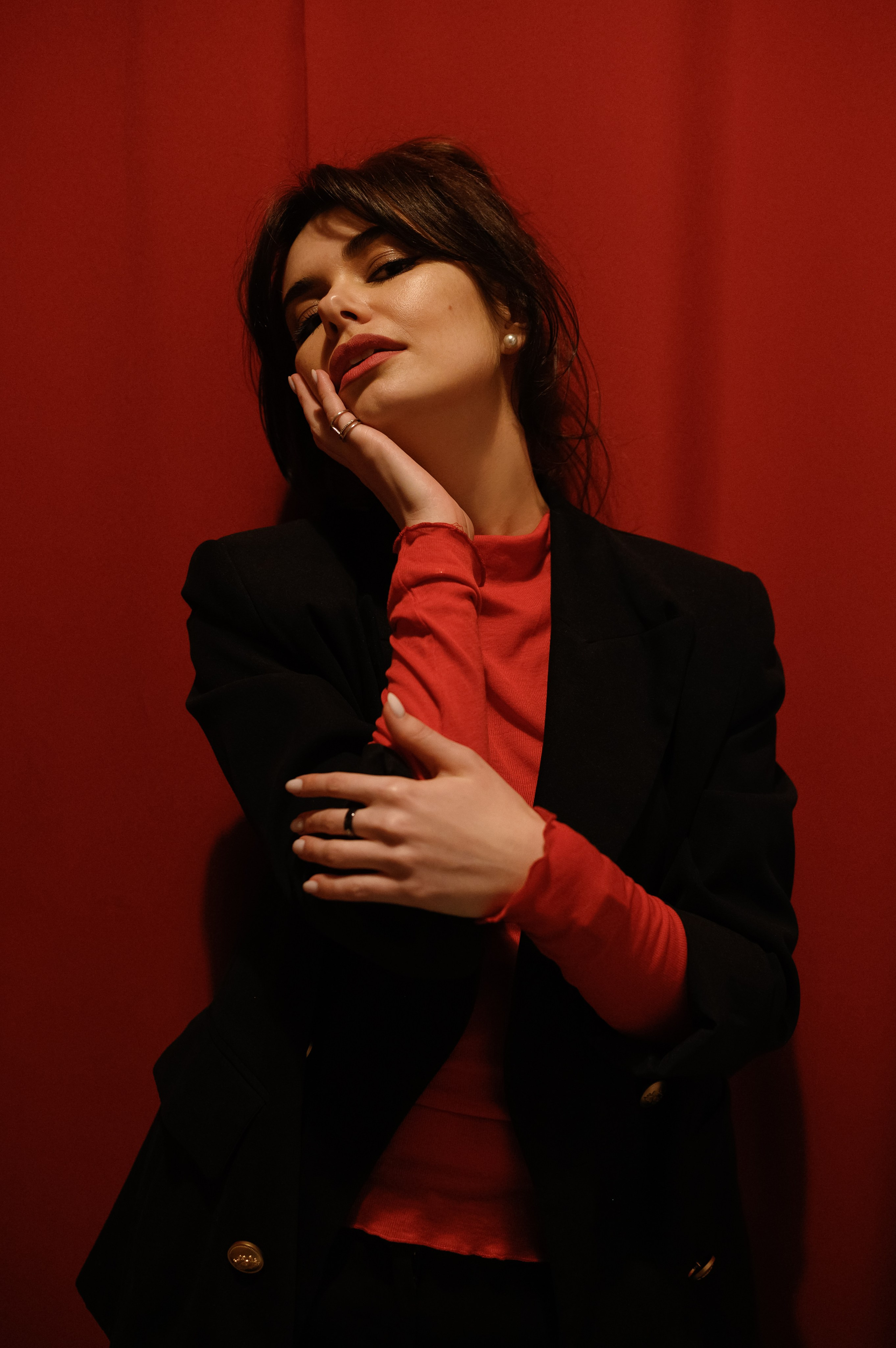 Студийная фотосессия с естественным светом для Риты