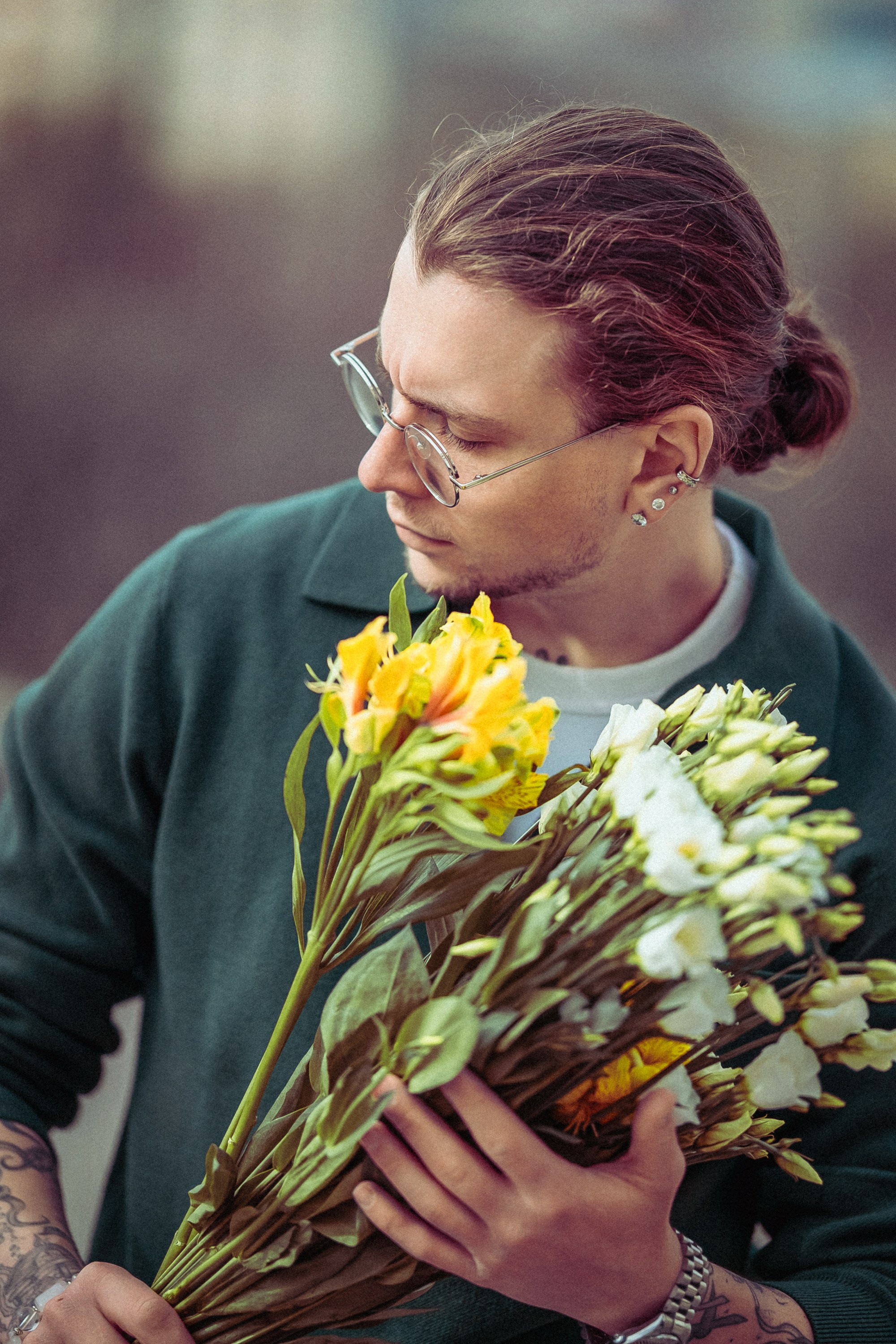 Spring bouquet. Модель Екатеринбург Никита Коршиков