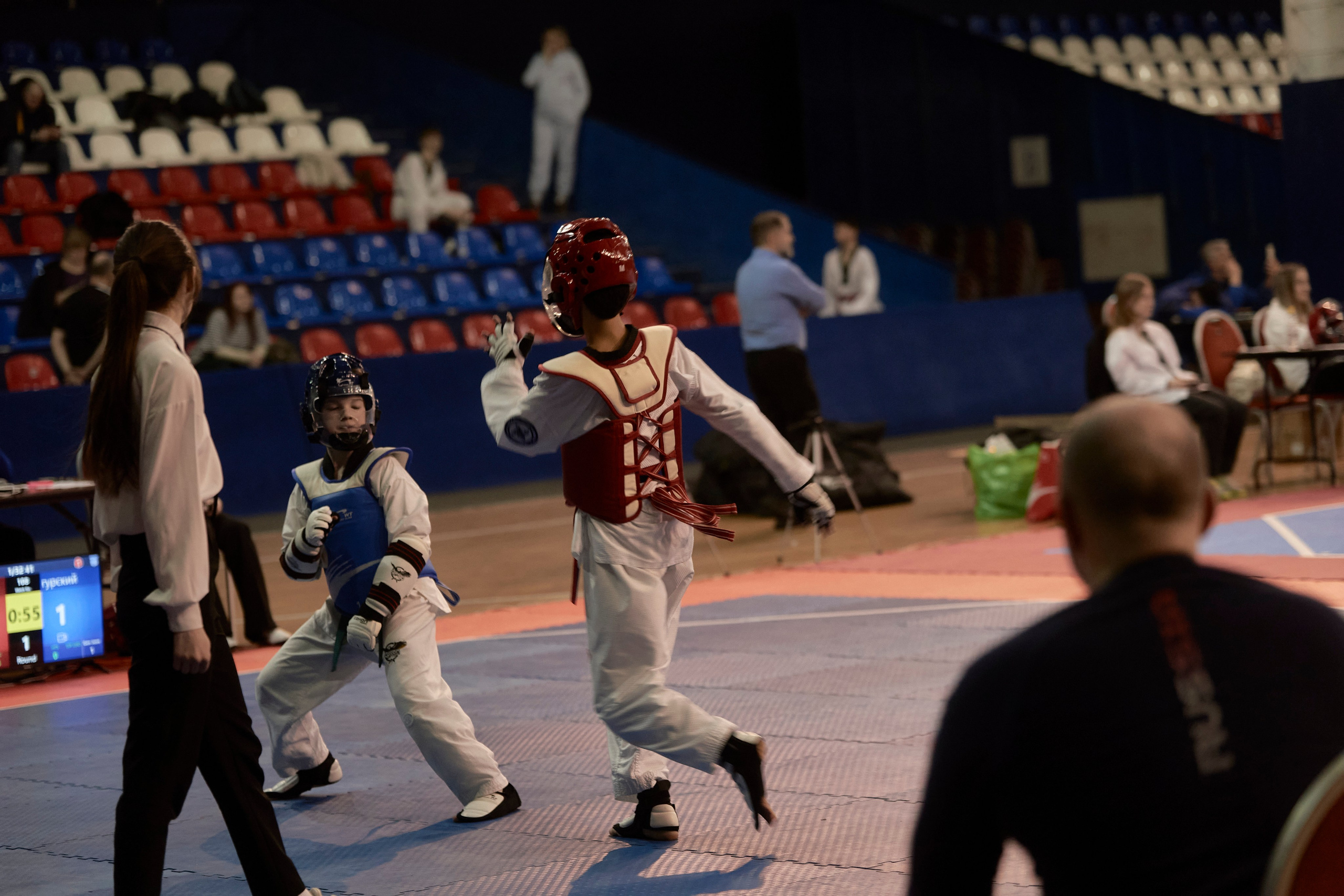 Taekwondo kids. Фотограф Наталья Леонова