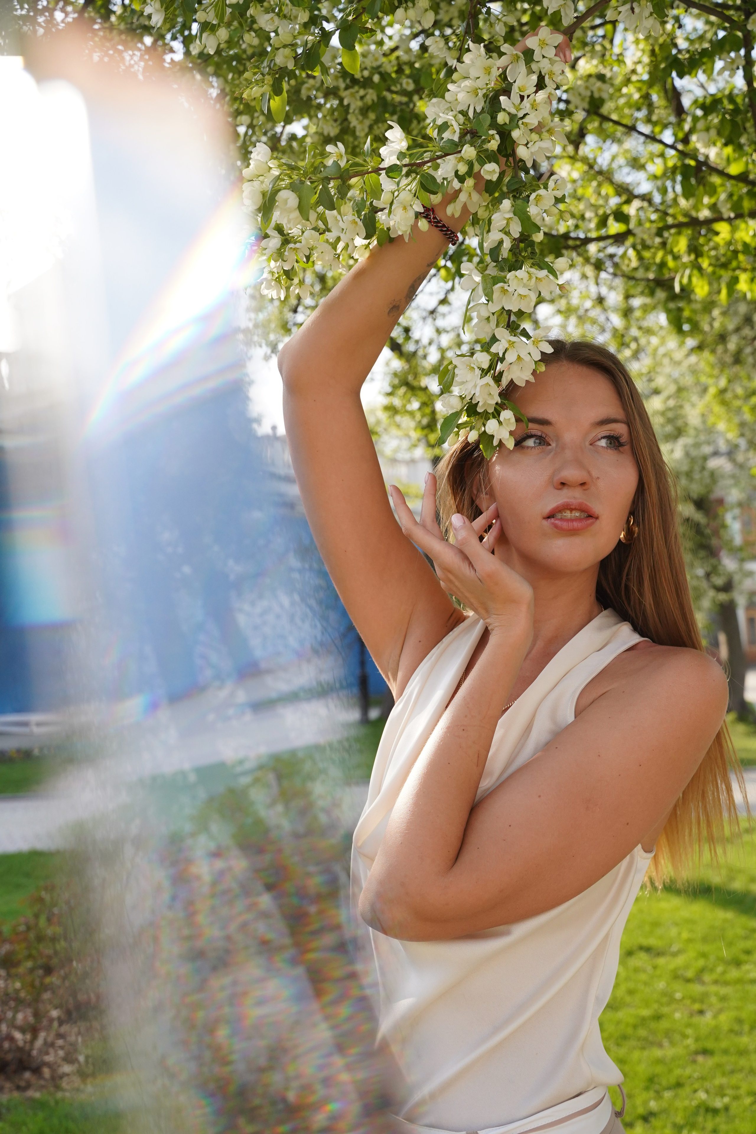 Съемка в цветении. Фотограф Елена Храмова