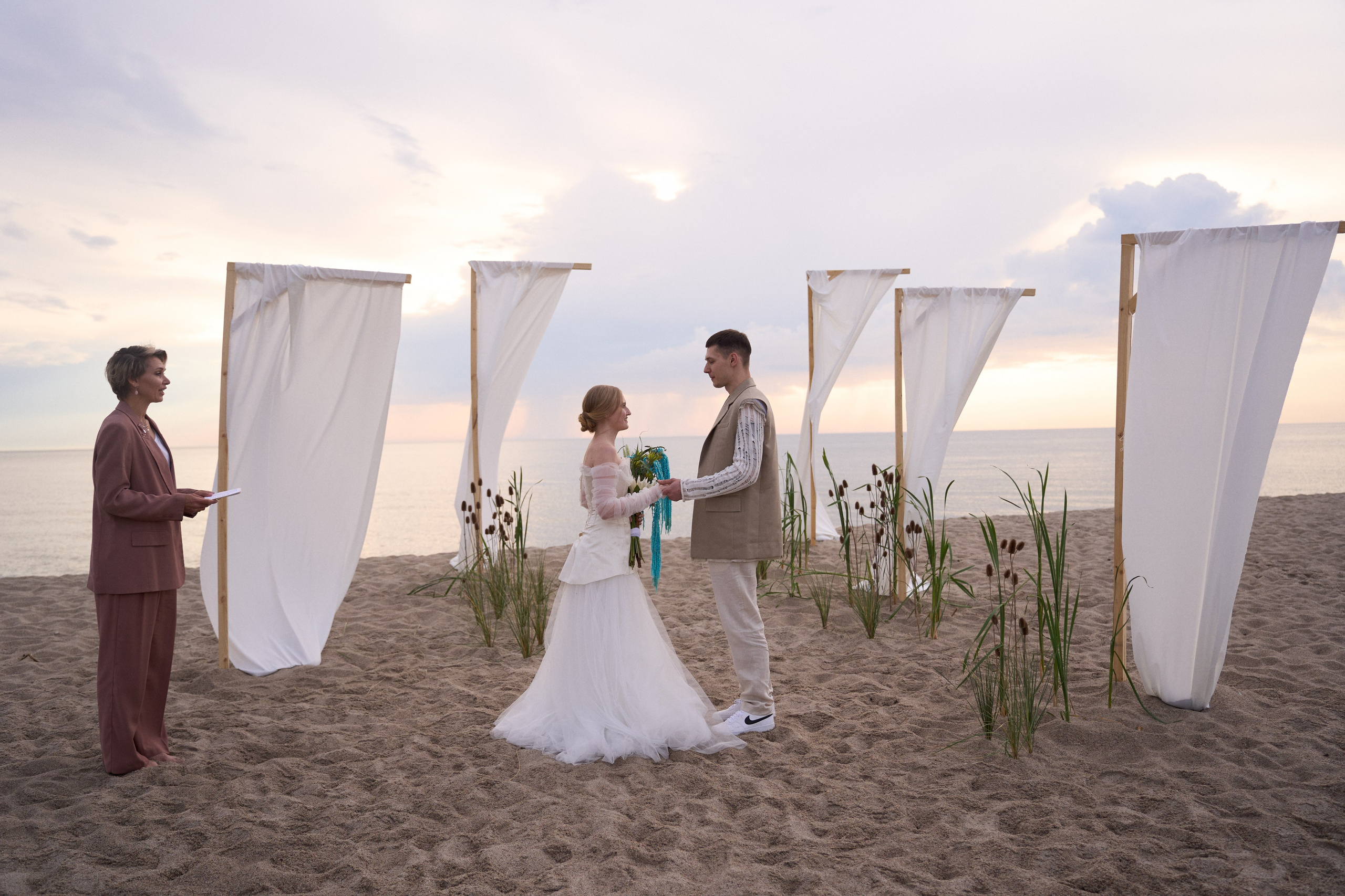 Янтарная свадьба. Калининград. Оформление свадеб, декор свадеб Вера Маркова, Москва