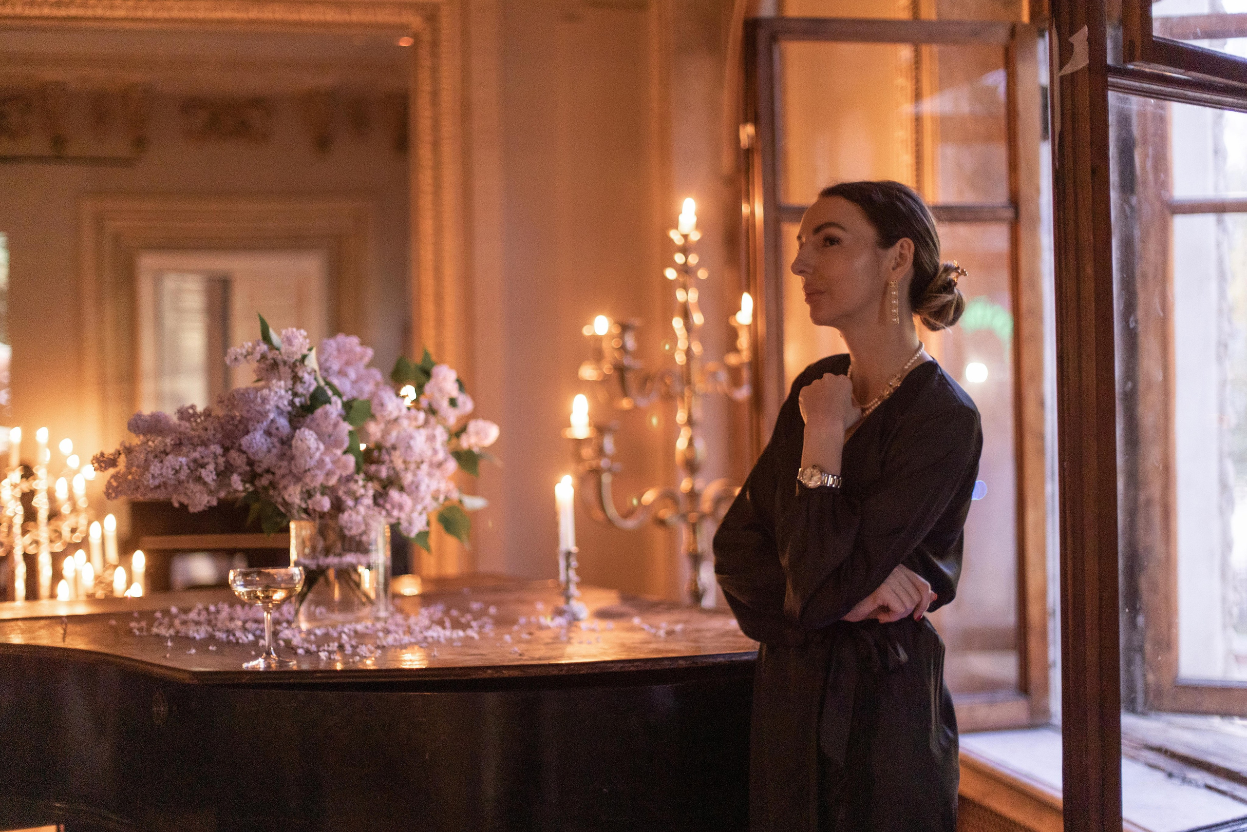 Кинопоказ в особняке. Фотограф в Москве Десятова Ксения