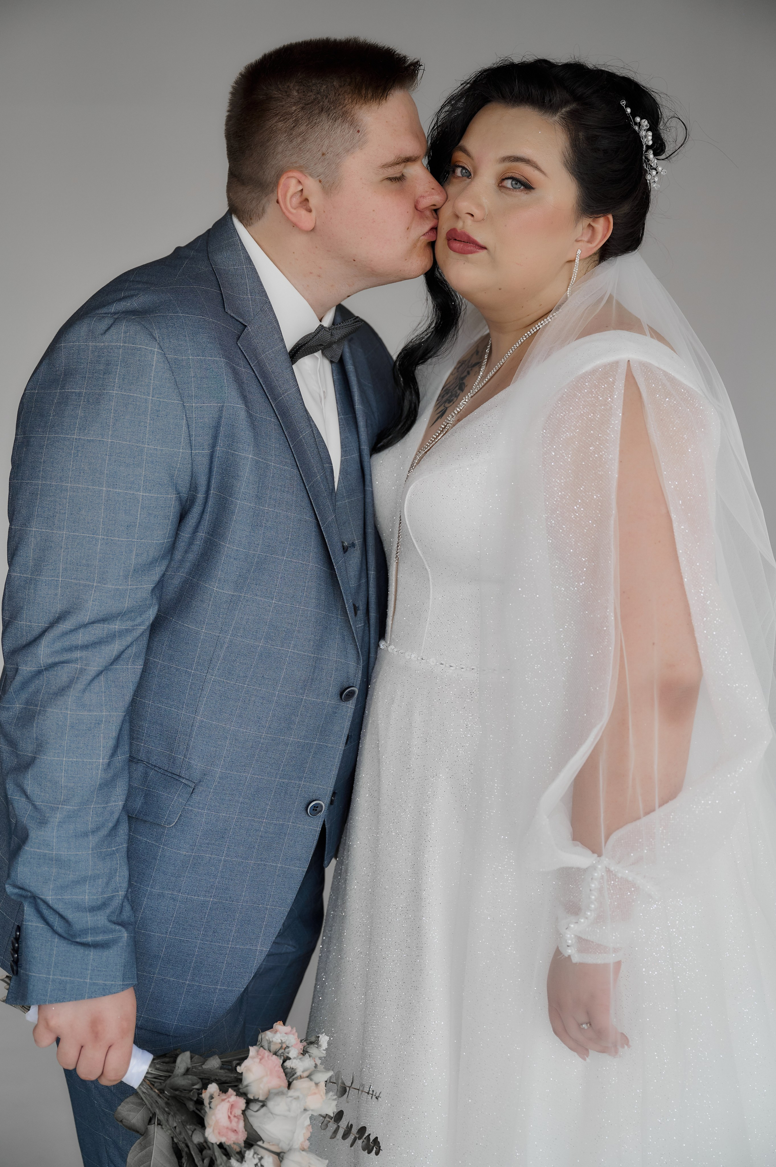 Свадебная фотосессия в студии. Свадебный фотограф в Туле Никита Беляев