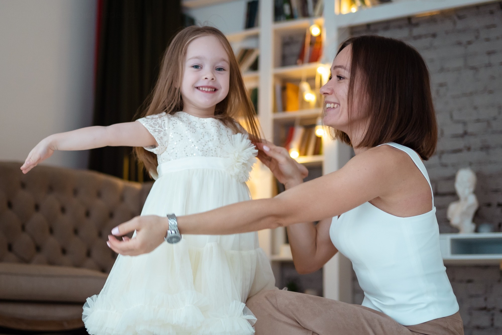 Наташа и Настя. Семейный фотограф Варвара Сорока в городе Москве