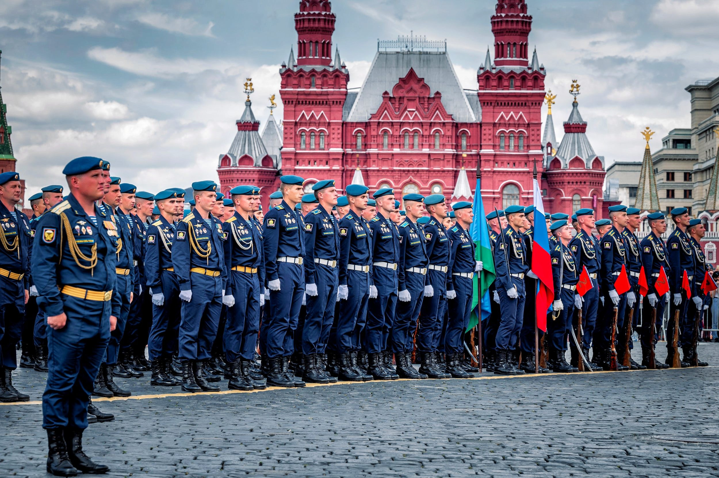 День ВДВ в Москве. Бизнес фотограф в Москве Алексей Кознев