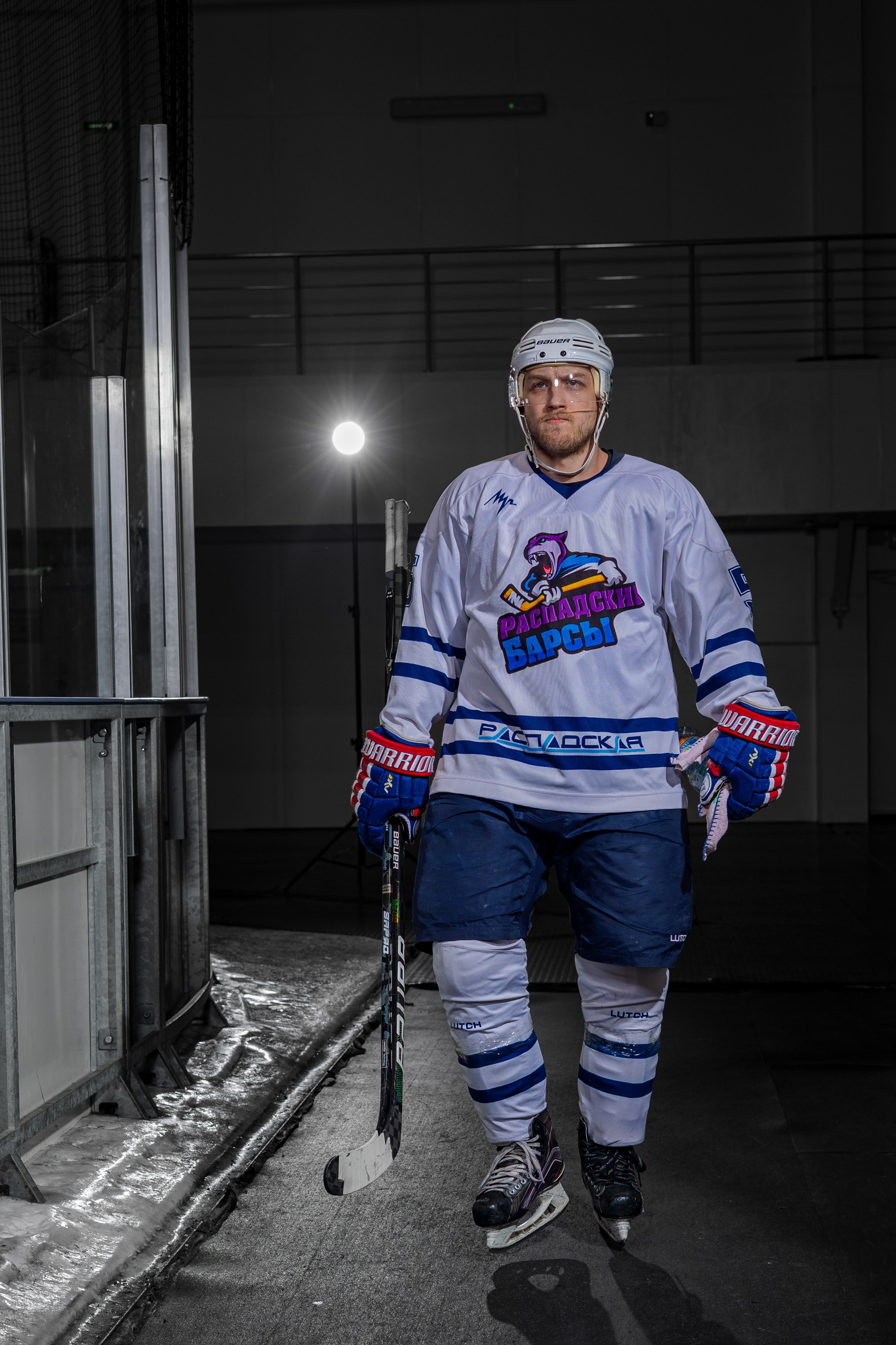 ХК Распадские Барсы. Фотограф Князев Сергей