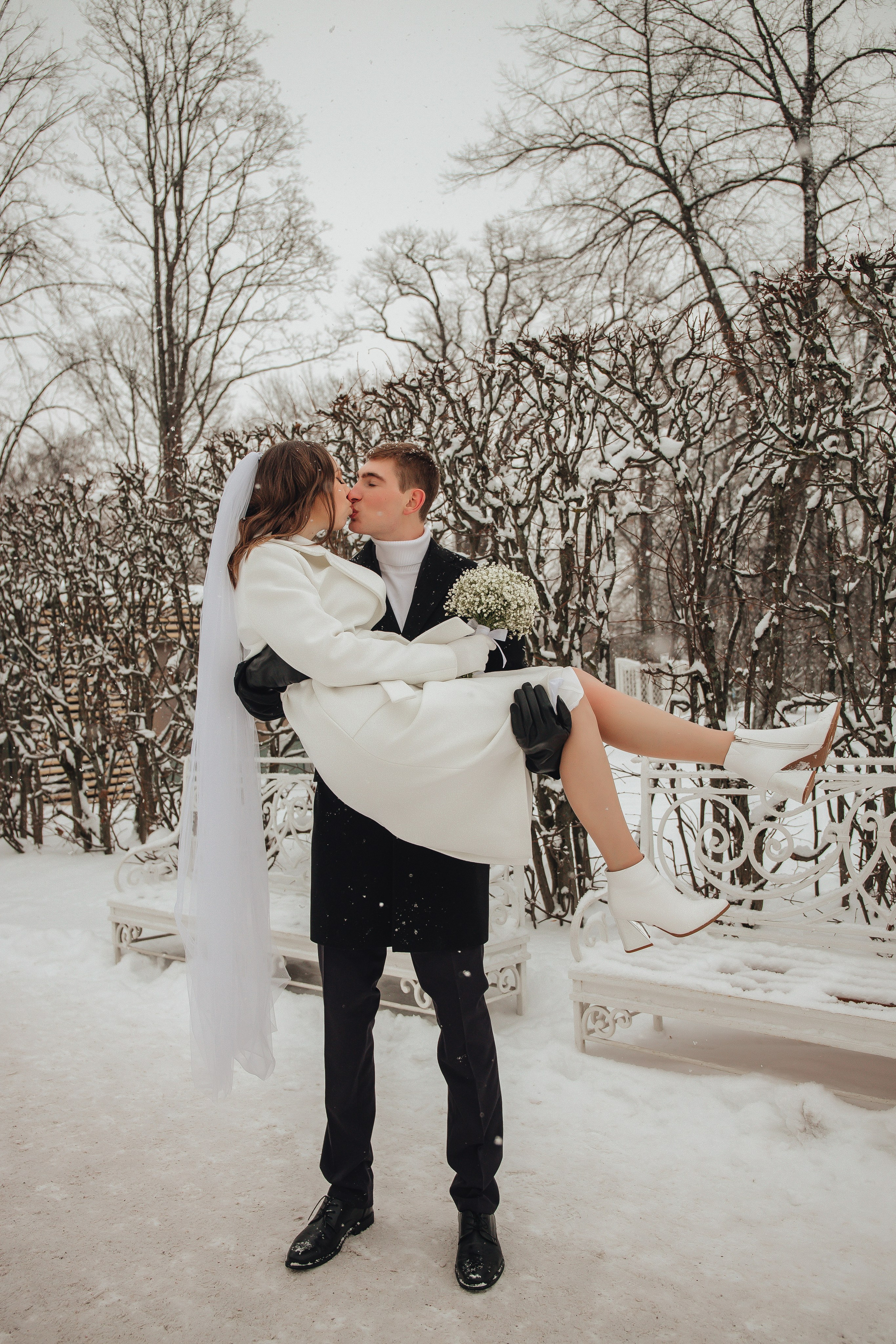 Андрей & Соня. Царское Село, зима. Свадебный и семейный фотограф Пушкин Царское Село СПБ Питер Санкт-Петербург и Рязань Ольга Козлова