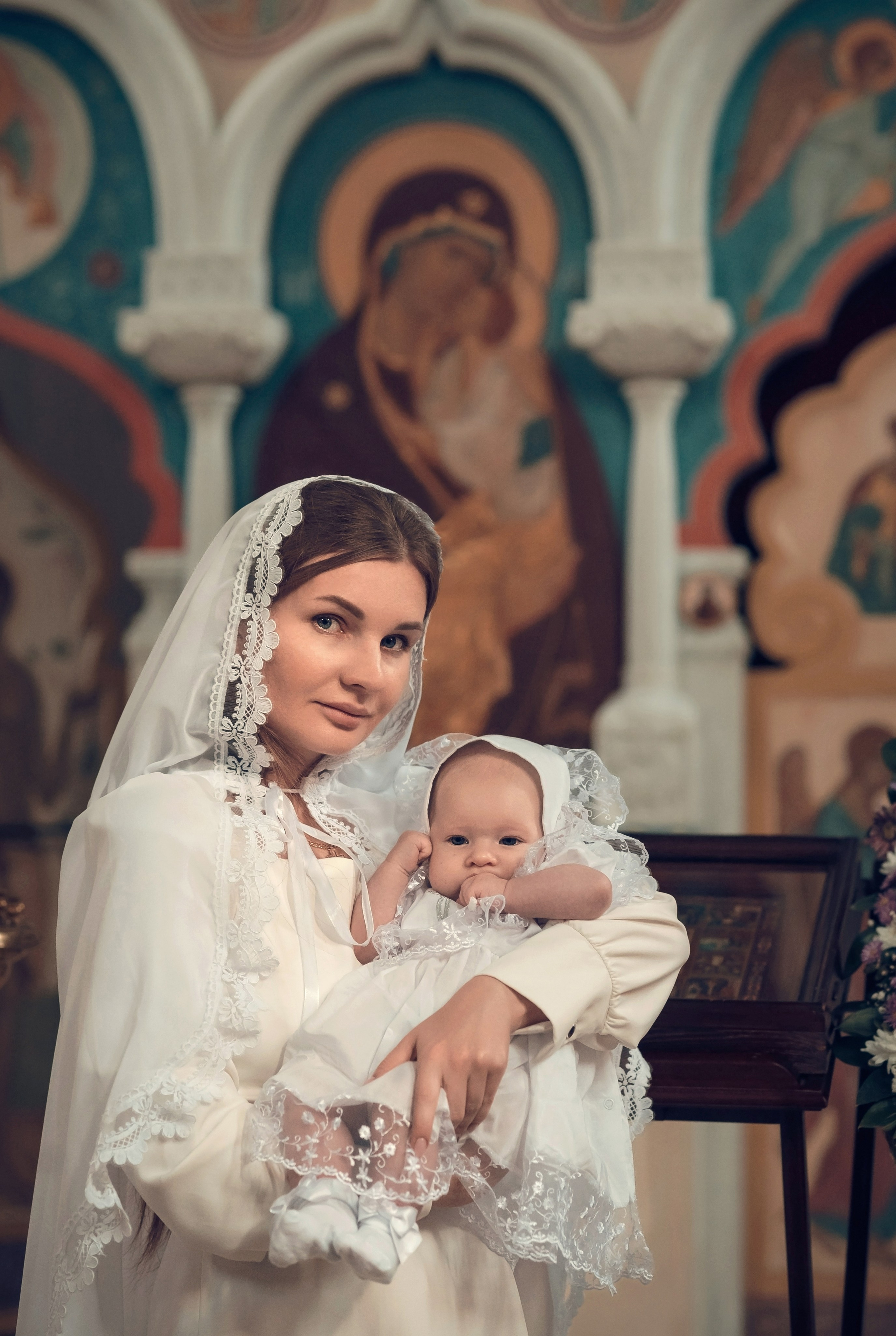 Таинство Крещения Церковь иконы Божией матери Всецарица. Семейный фотограф Олеся Батурина Рязань