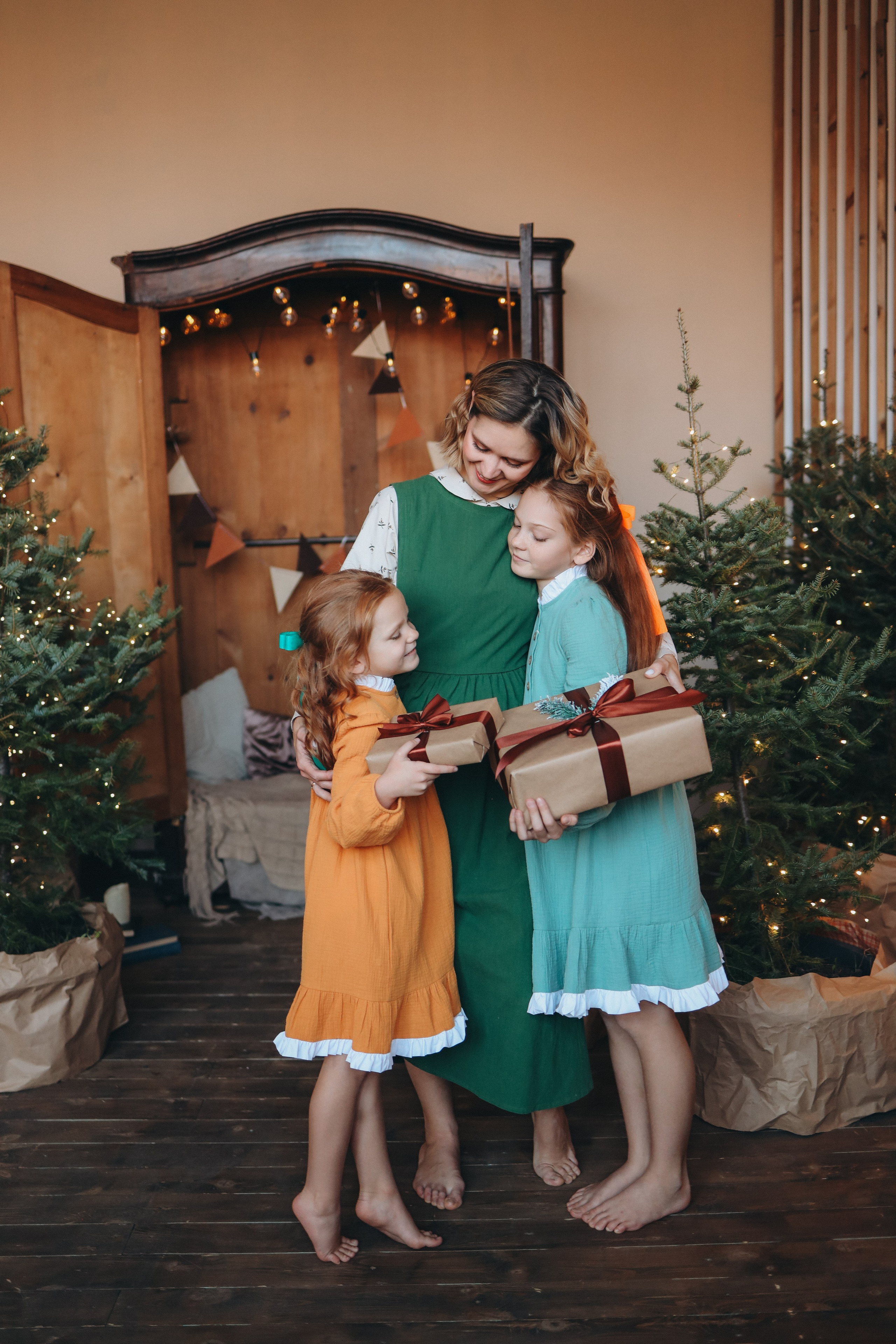 Мама и дочки в фотостудии Чувство. Marina Shakirova Photography