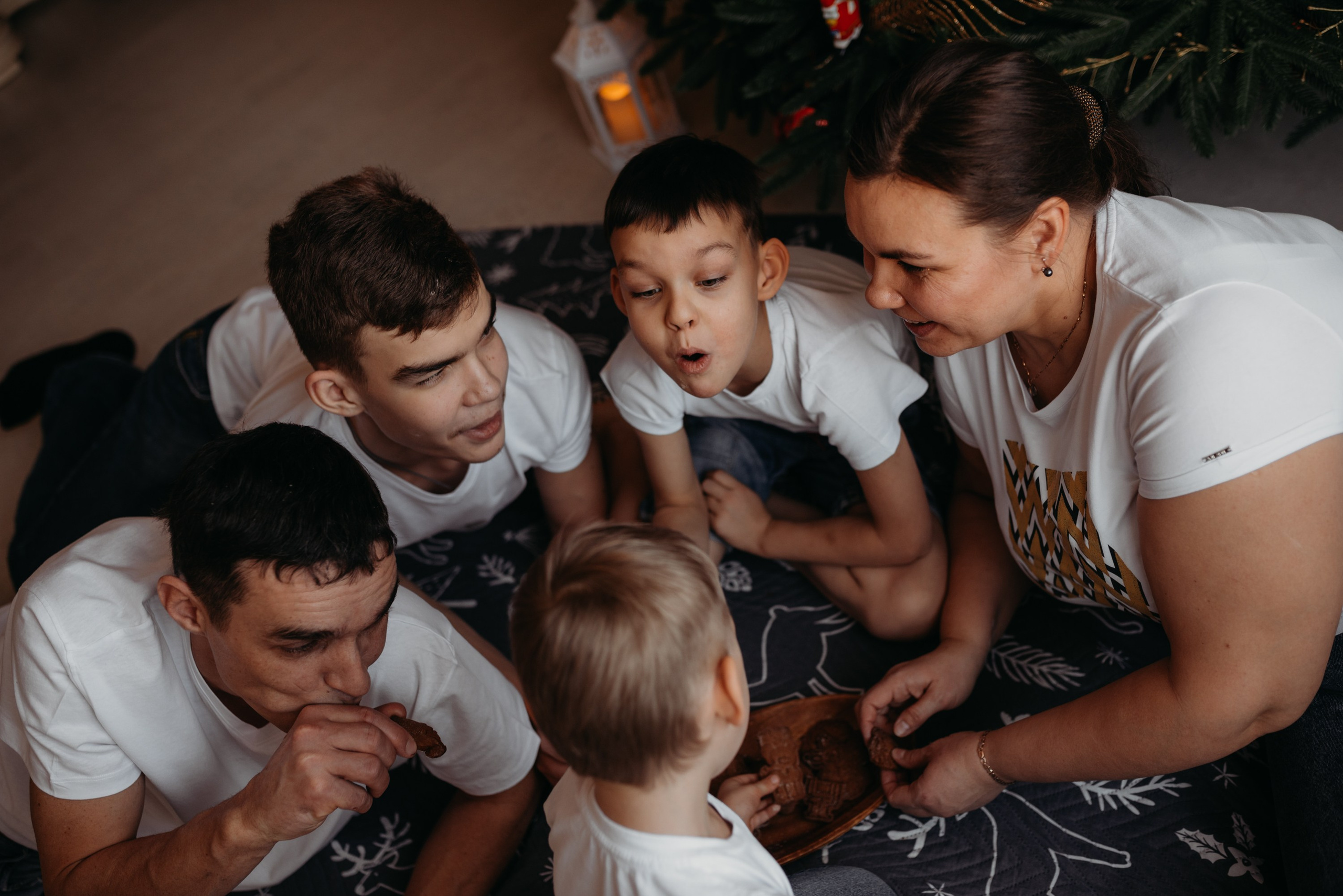 Юлия, Алексей, Тихон, Трофим и Потап. Семейный и детский фотограф в Новосибирске и Краснообске — Анна Ким