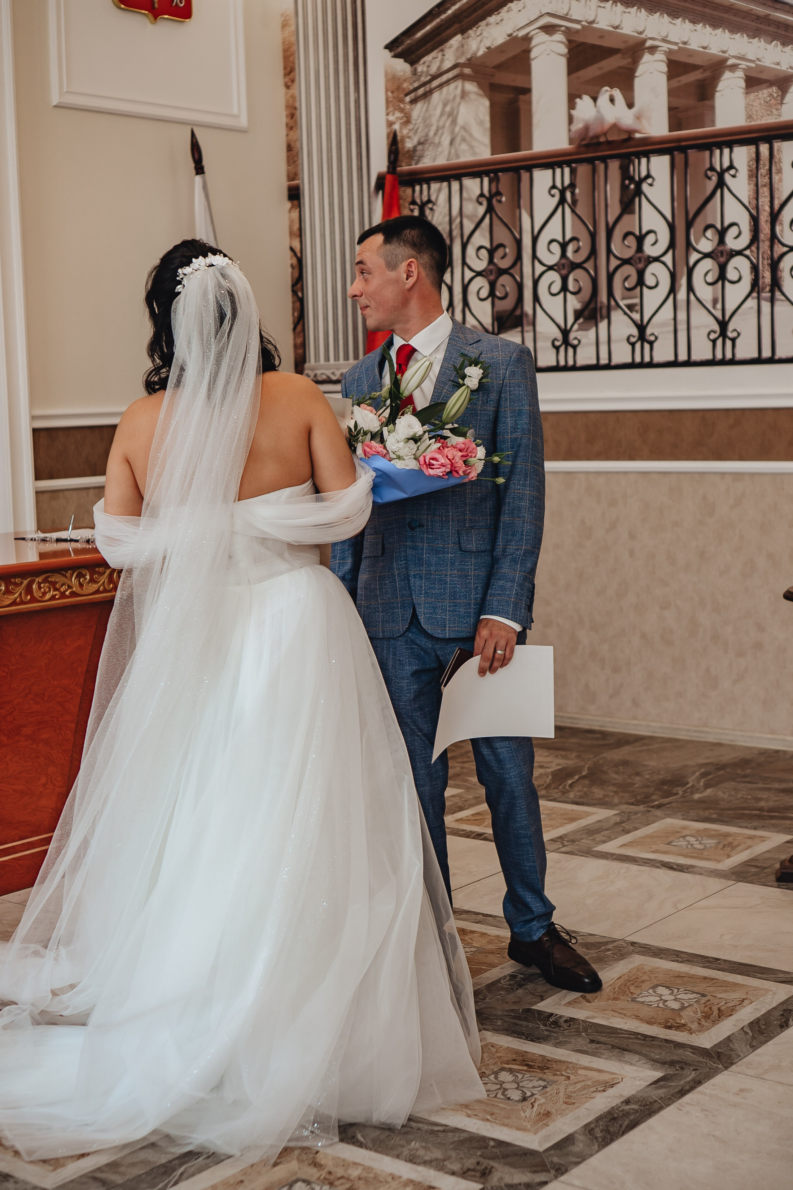 СВАДЕБНАЯ СЬЕМКА В ЗАГСЕ НА МОСКОВСКОМ ПРОСПЕКТЕ. Профессиональный фотограф, Санкт-Петербург — Виктория Богомолова