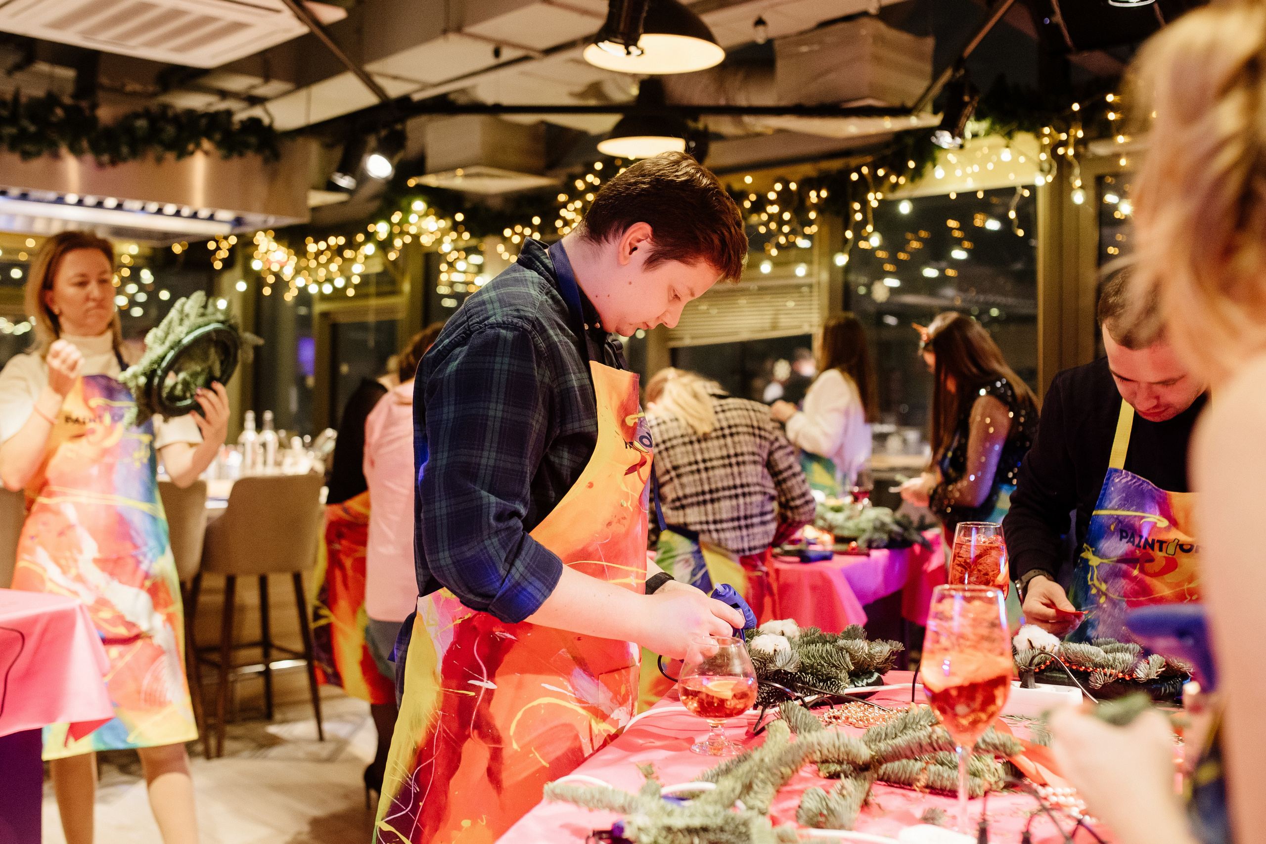 Новогодний корпоратив. Свадебный и семейный фотограф Екатерина Иванова