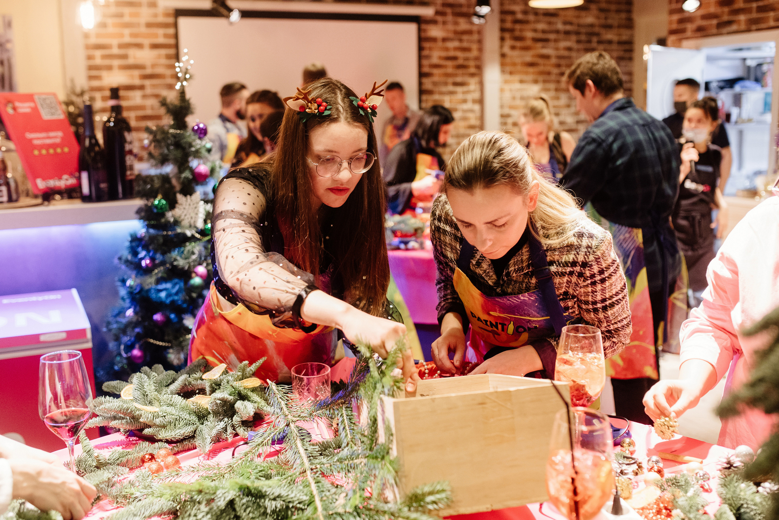 Новогодний корпоратив. Свадебный и семейный фотограф Екатерина Иванова
