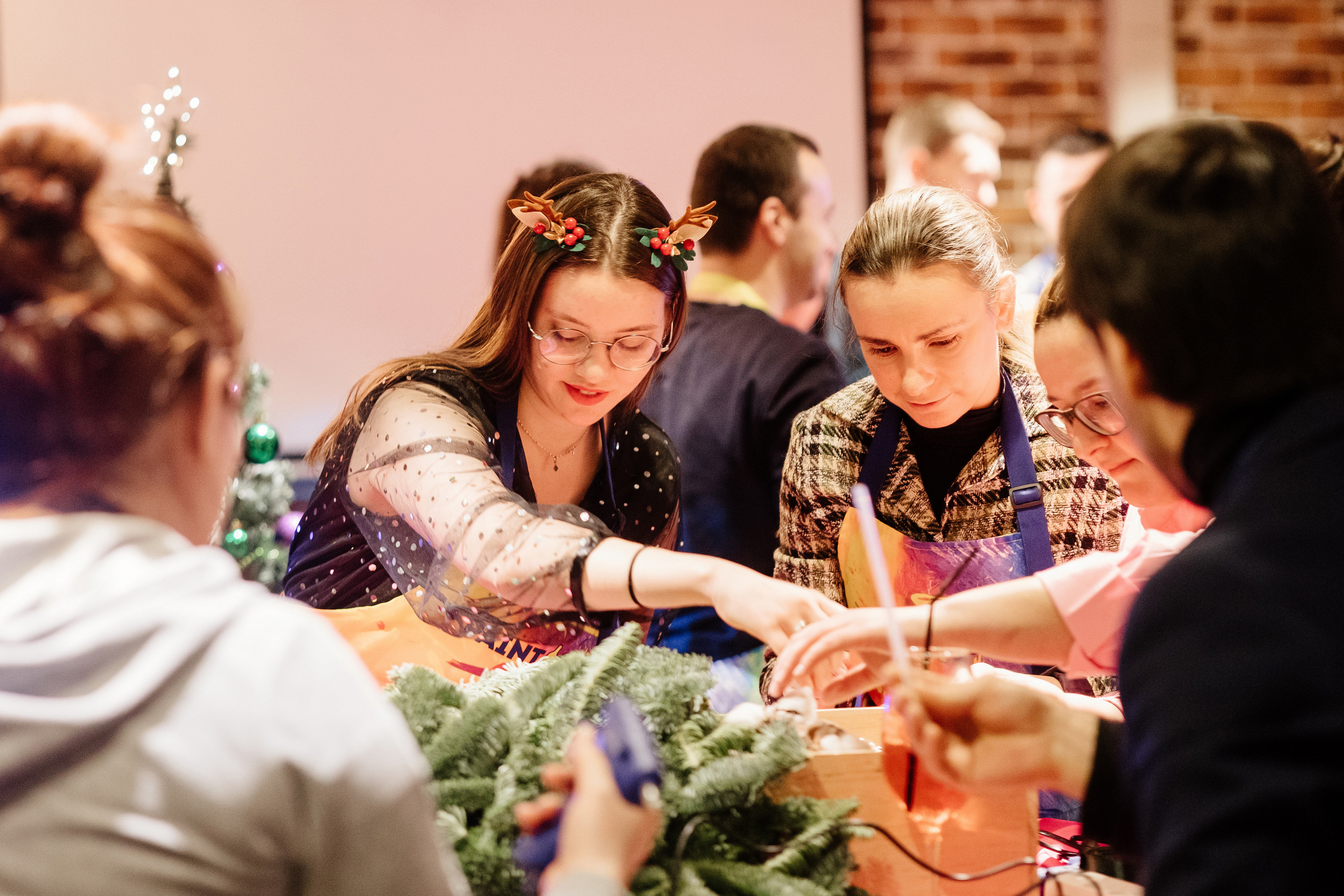 Новогодний корпоратив. Свадебный и семейный фотограф Екатерина Иванова