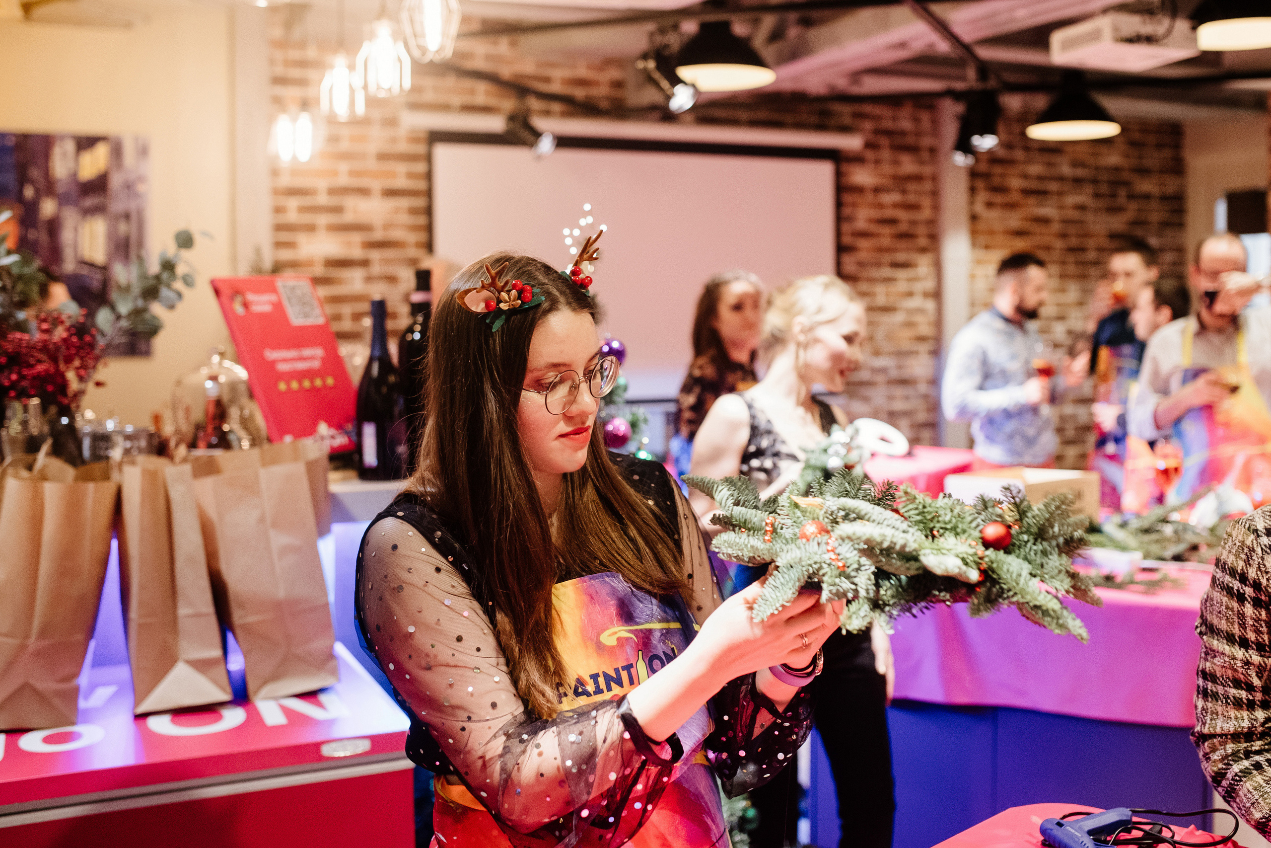 Новогодний корпоратив. Свадебный и семейный фотограф Екатерина Иванова