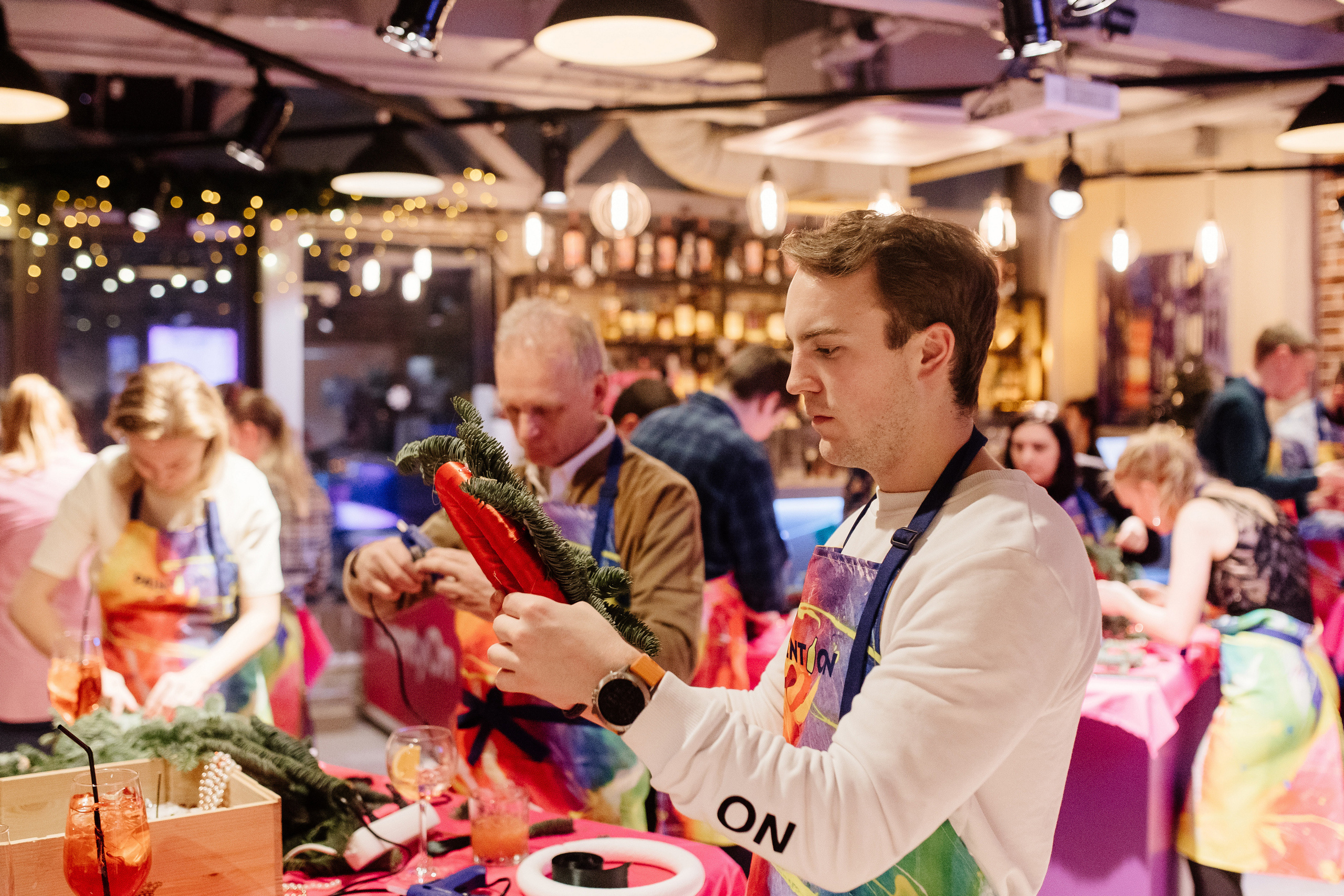 Новогодний корпоратив. Свадебный и семейный фотограф Екатерина Иванова