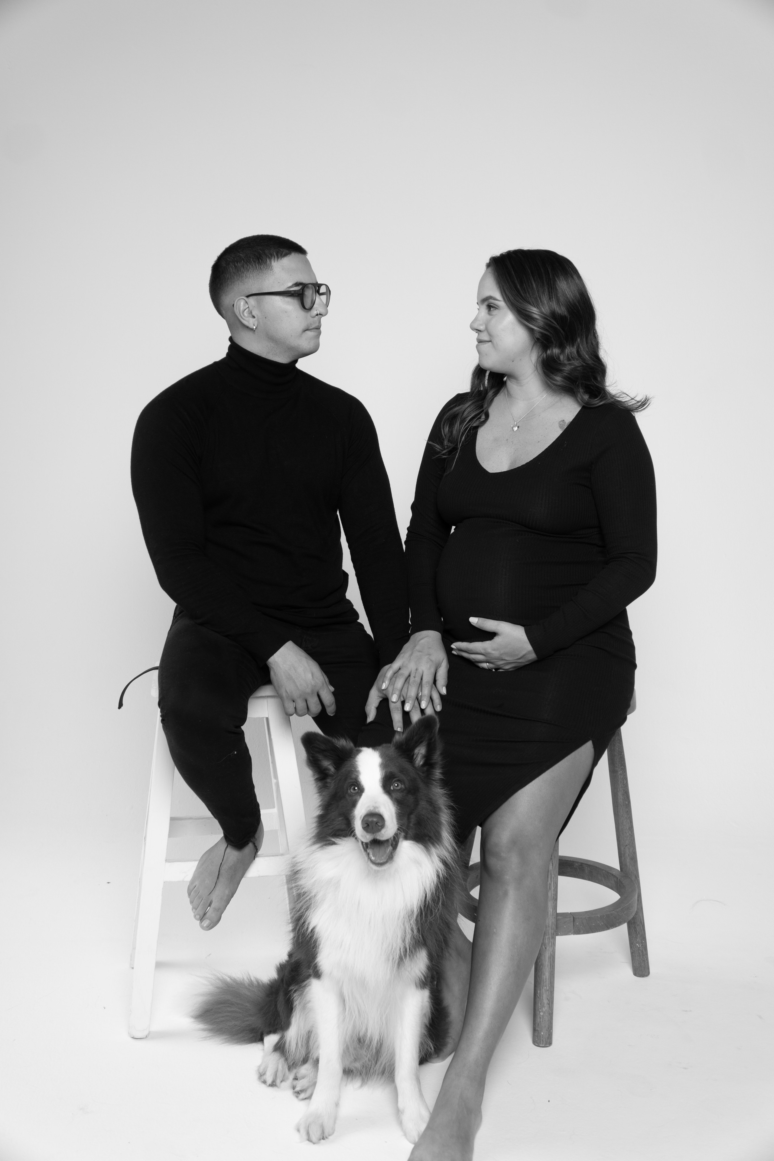 Andrea «en el estudio / in the studio». Wedding Photographer in Barcelona and Medellin