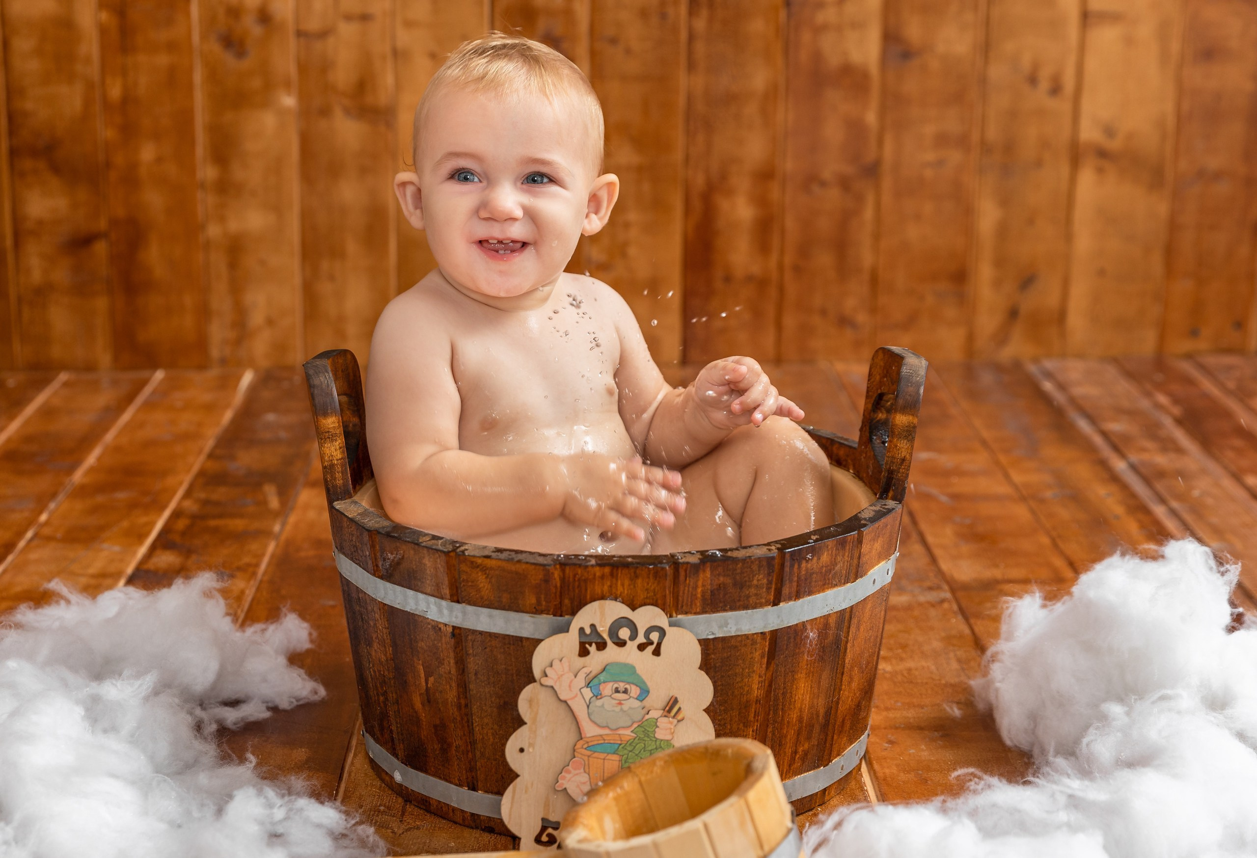 День рождения в бежевом цвете. Детский семейный фотограф в г. Находка Ольга Коваленко, фотостудия Memories