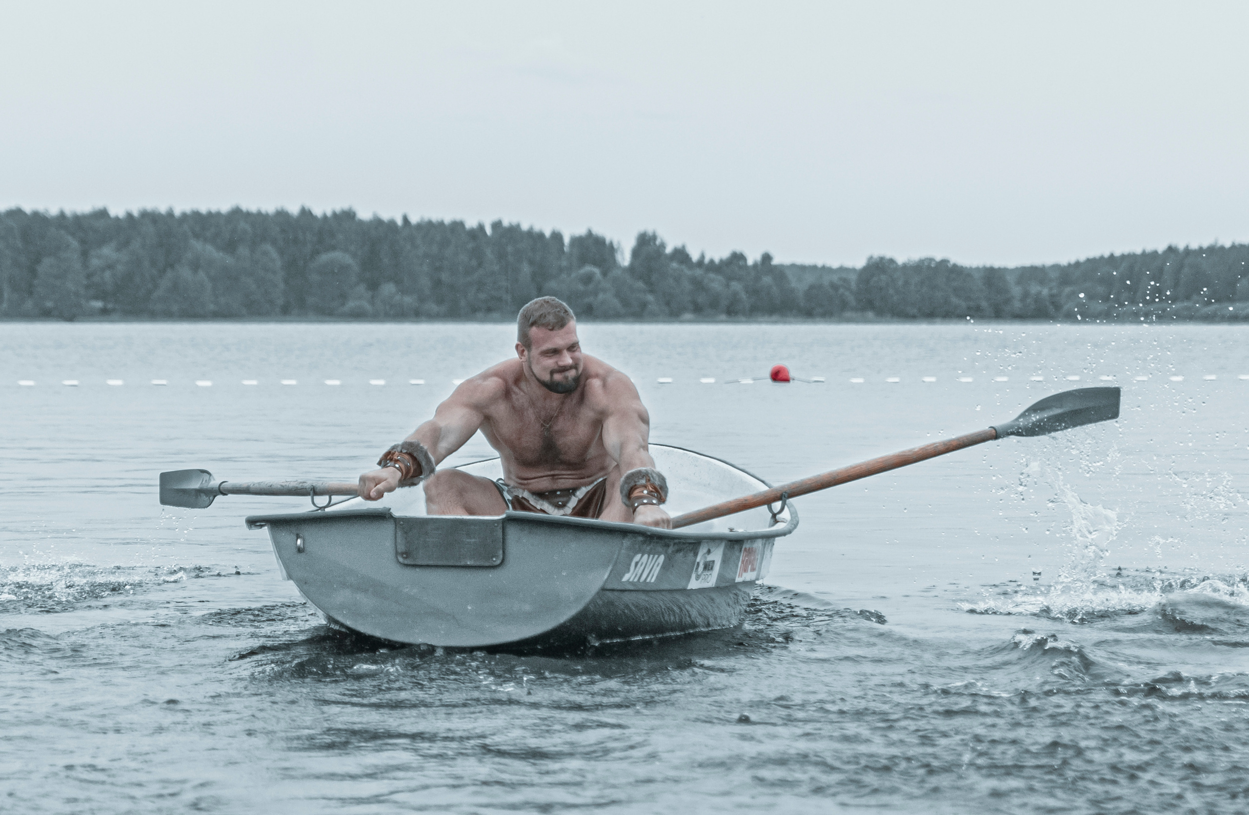 Битва на Волге. Викинги. Фотограф Андрей Слынченко