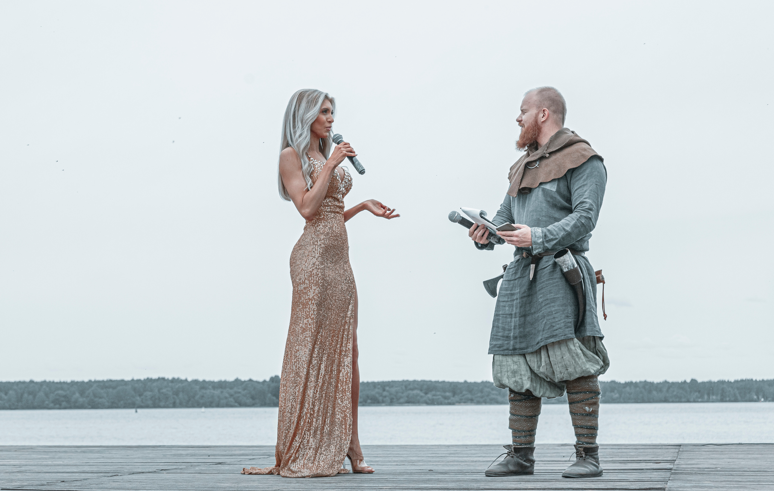 Битва на Волге. Викинги. Фотограф Андрей Слынченко