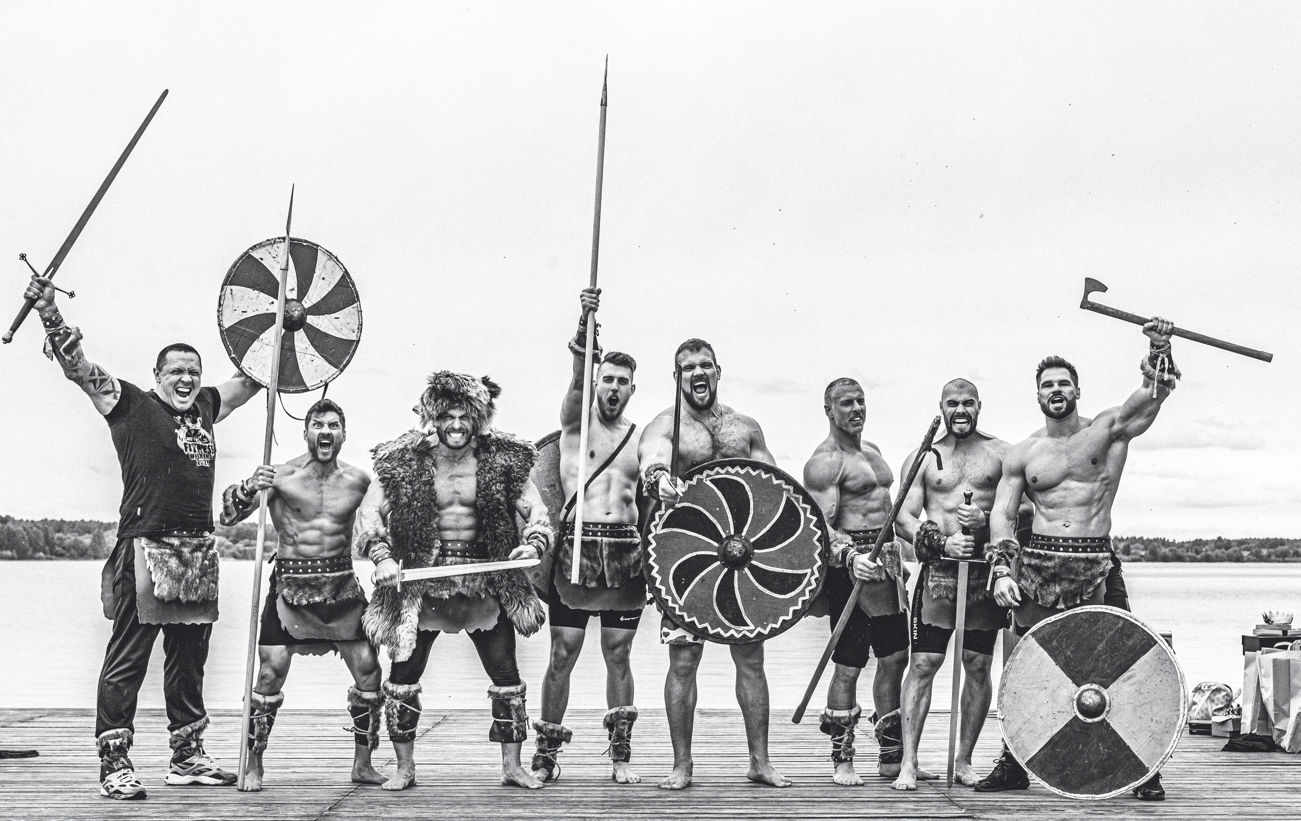 Битва на Волге. Викинги. Фотограф Андрей Слынченко