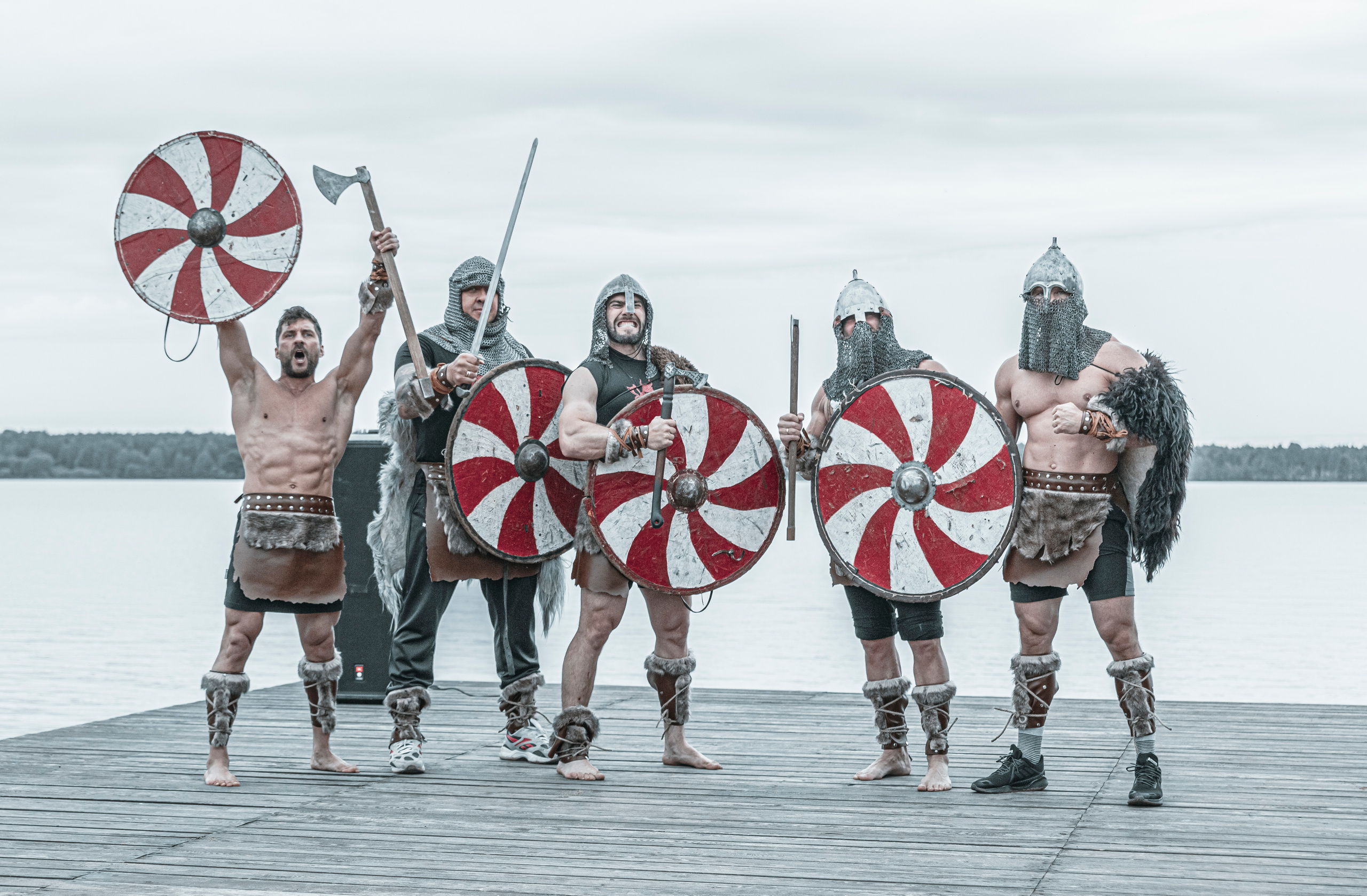 Битва на Волге. Викинги. Фотограф Андрей Слынченко
