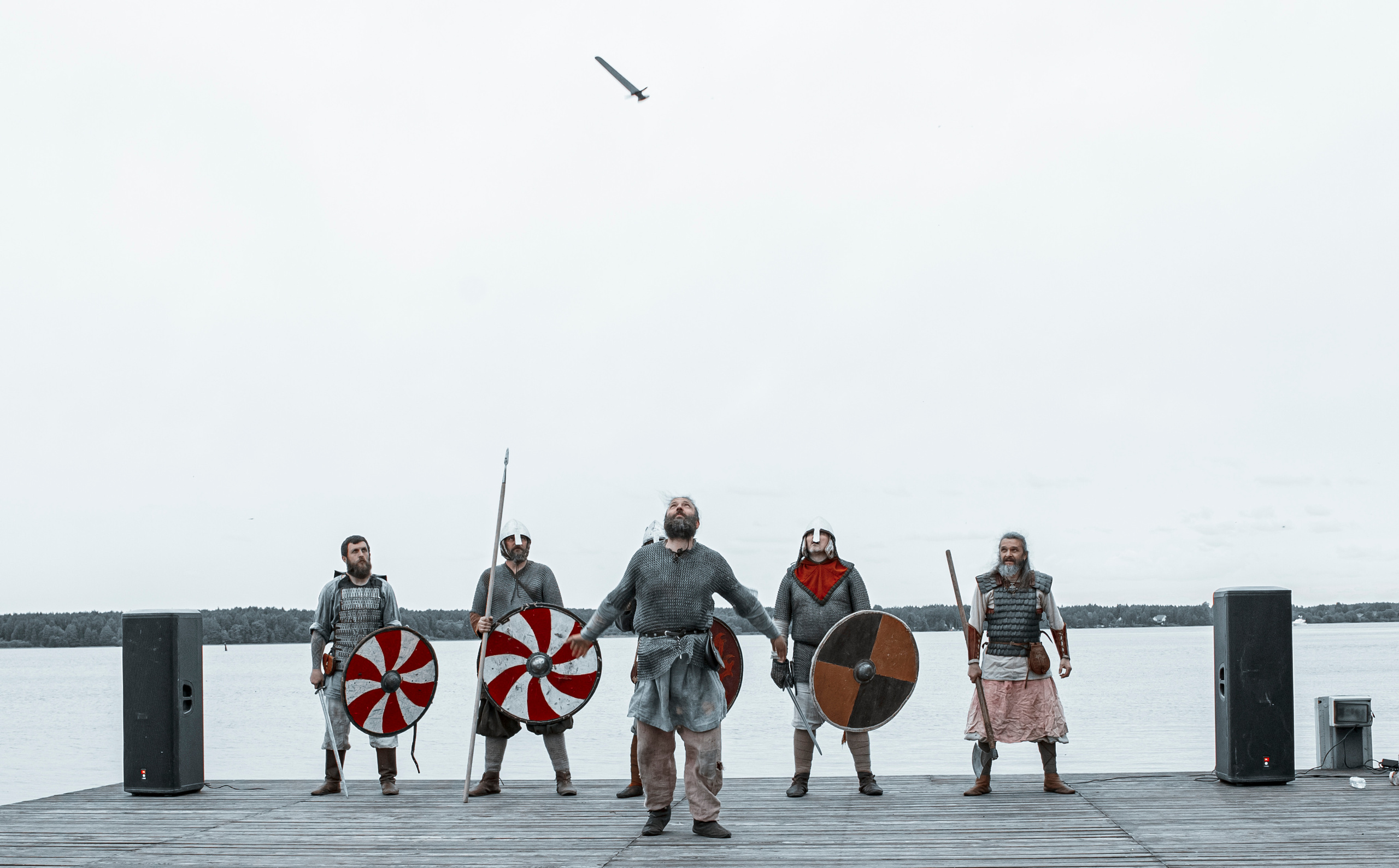 Битва на Волге. Викинги. Фотограф Андрей Слынченко