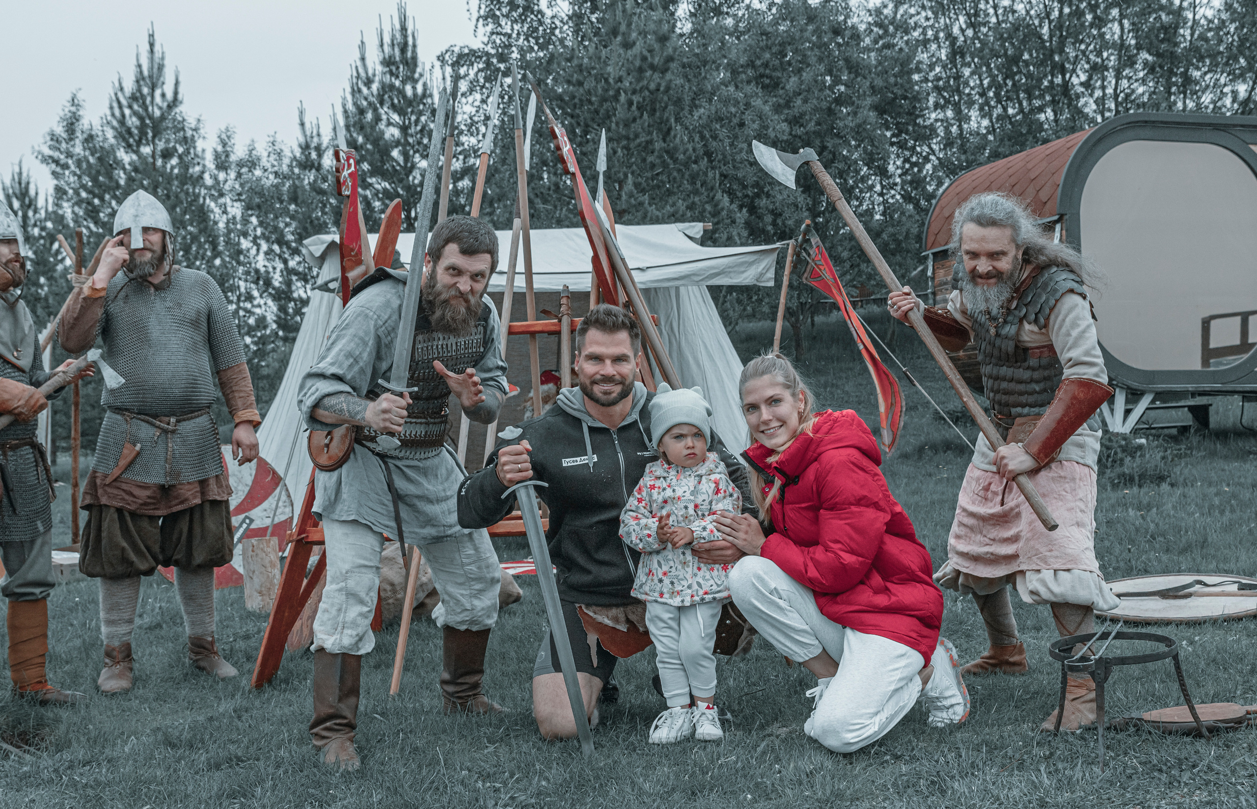 Битва на Волге. Викинги. Фотограф Андрей Слынченко