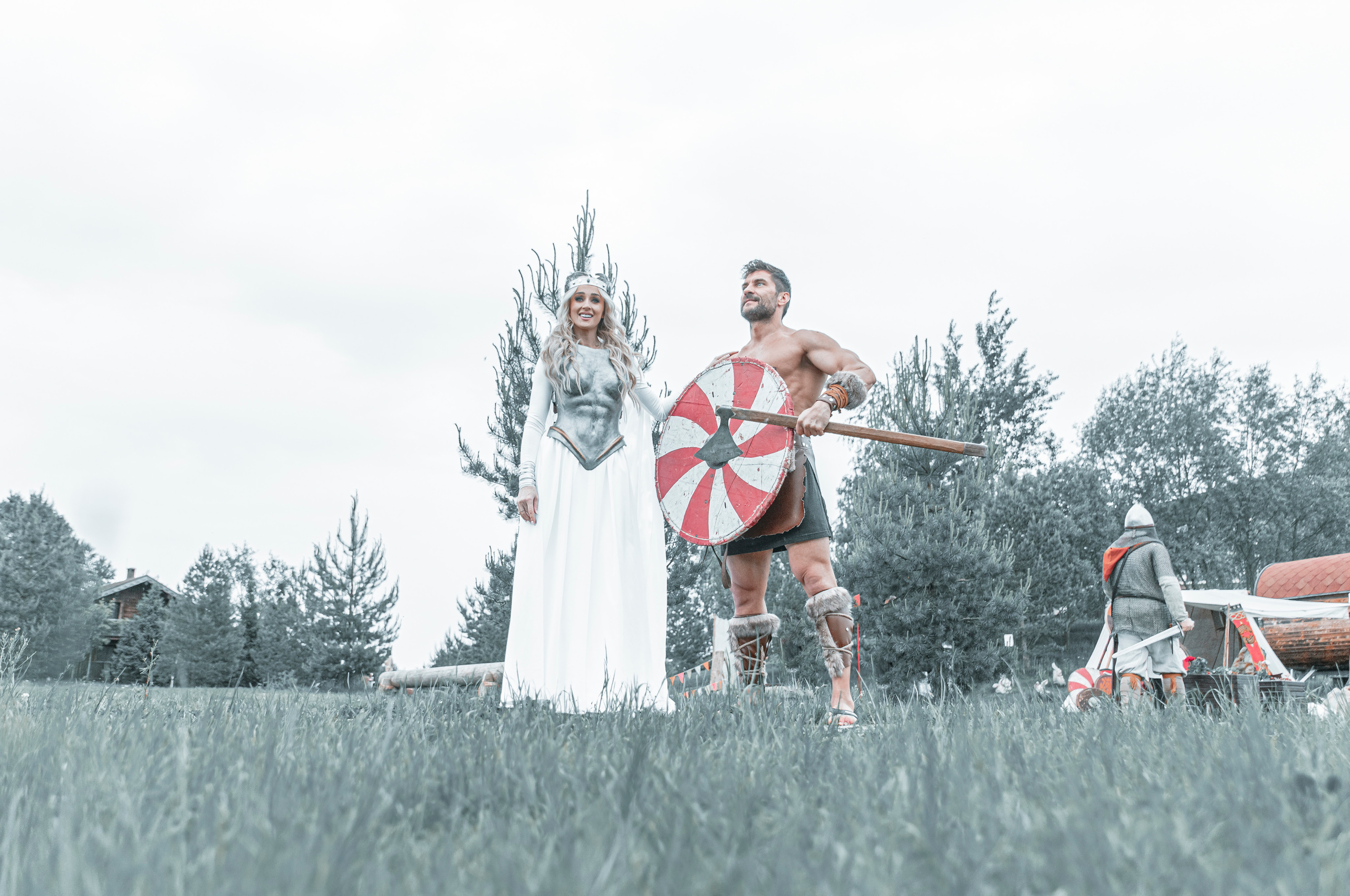 Битва на Волге. Викинги. Фотограф Андрей Слынченко