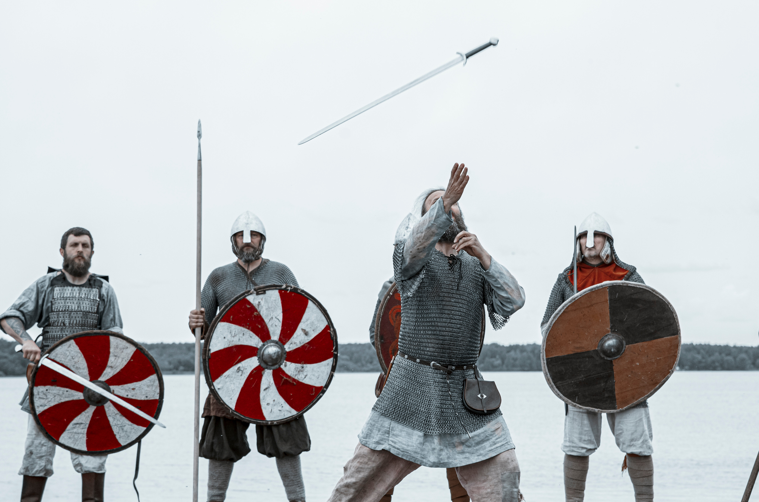Битва на Волге. Викинги. Фотограф Андрей Слынченко