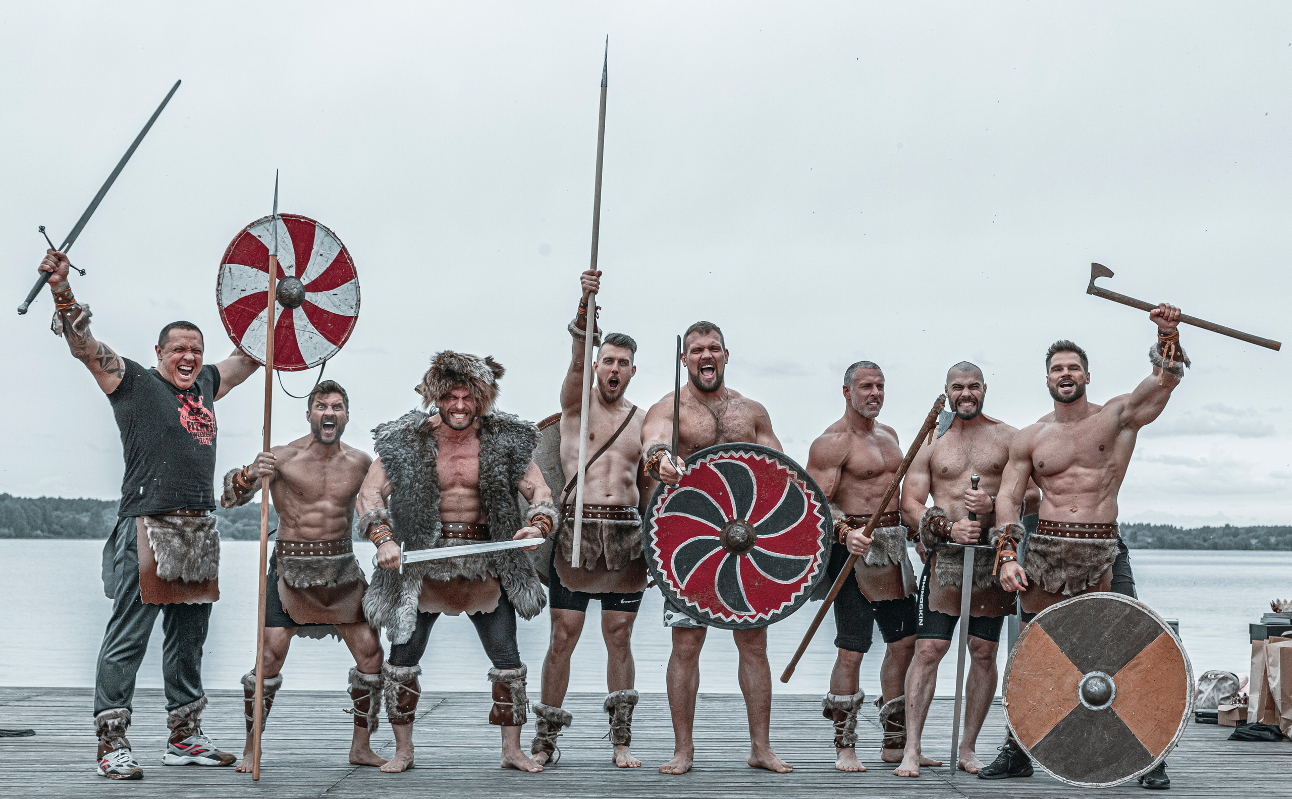 Битва на Волге. Викинги. Фотограф Андрей Слынченко
