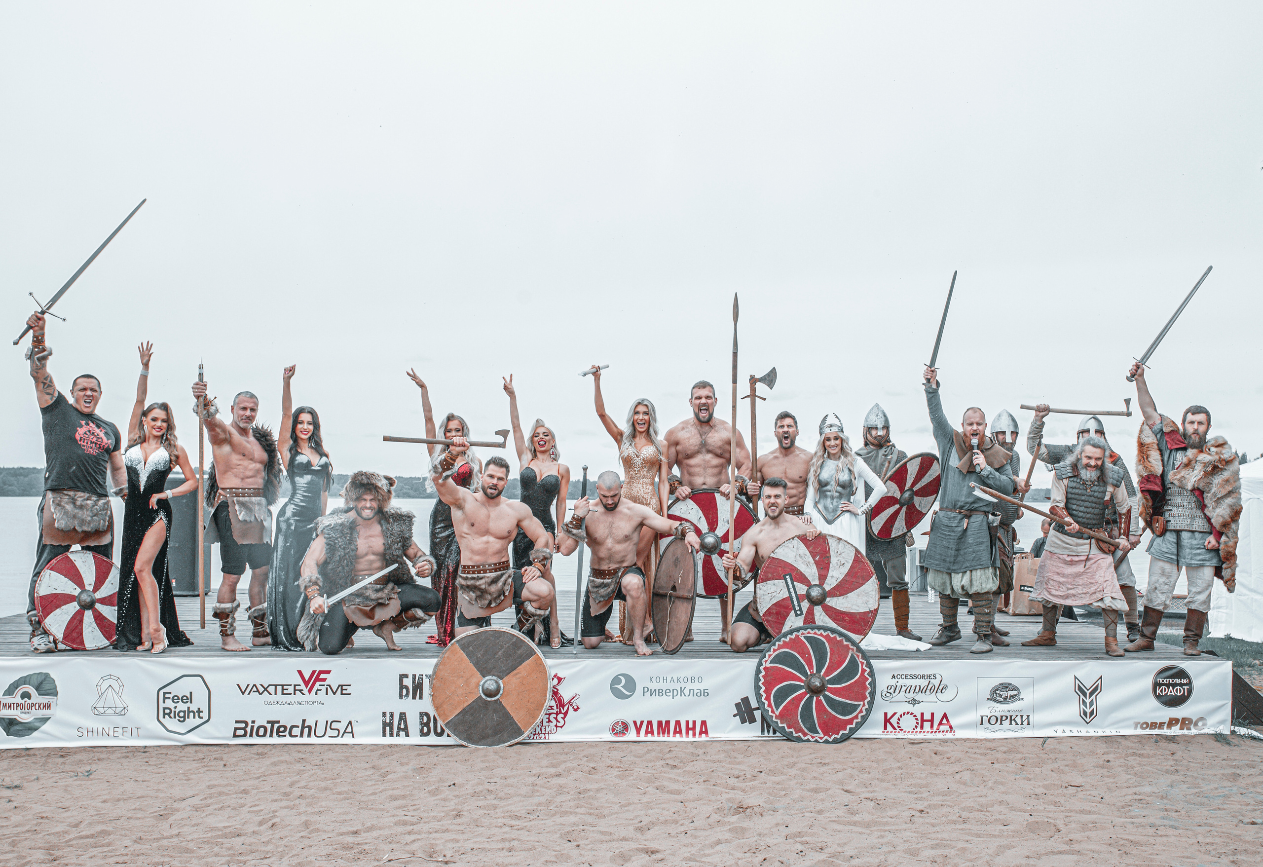 Битва на Волге. Викинги. Фотограф Андрей Слынченко