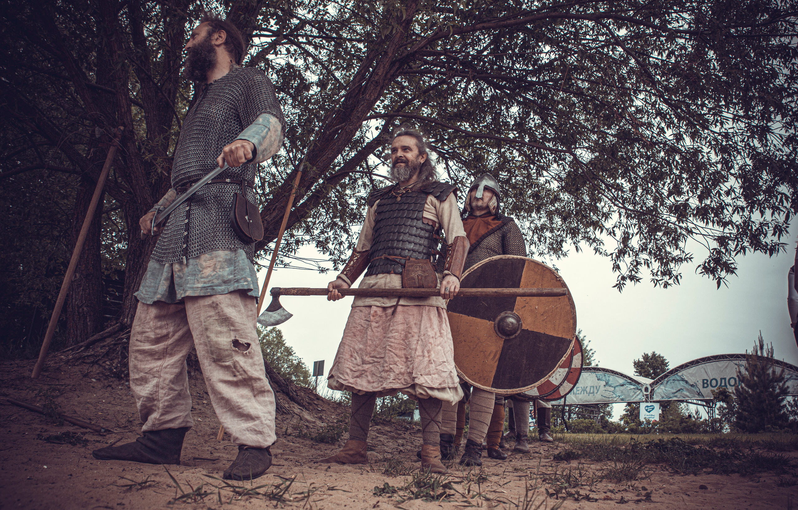 Битва на Волге. Викинги. Фотограф Андрей Слынченко