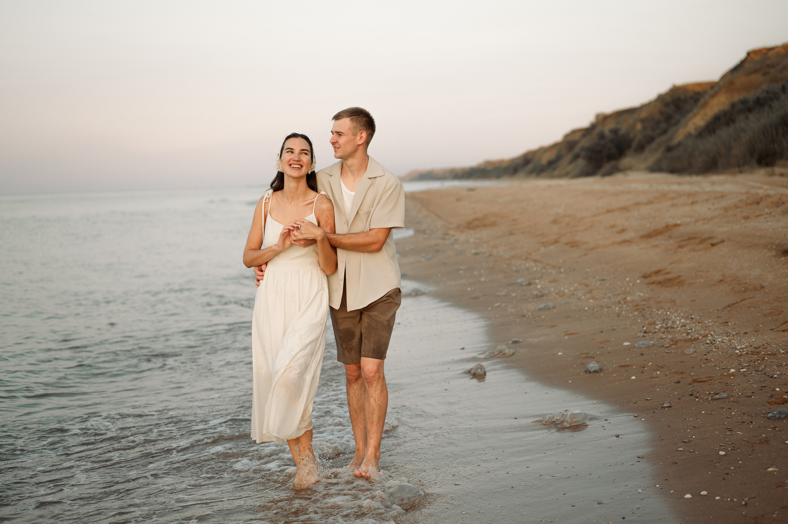 Предсвадебная съёмка на море🌊. Свадебный и семейный фотограф в Краснодаре Алина Мельник
