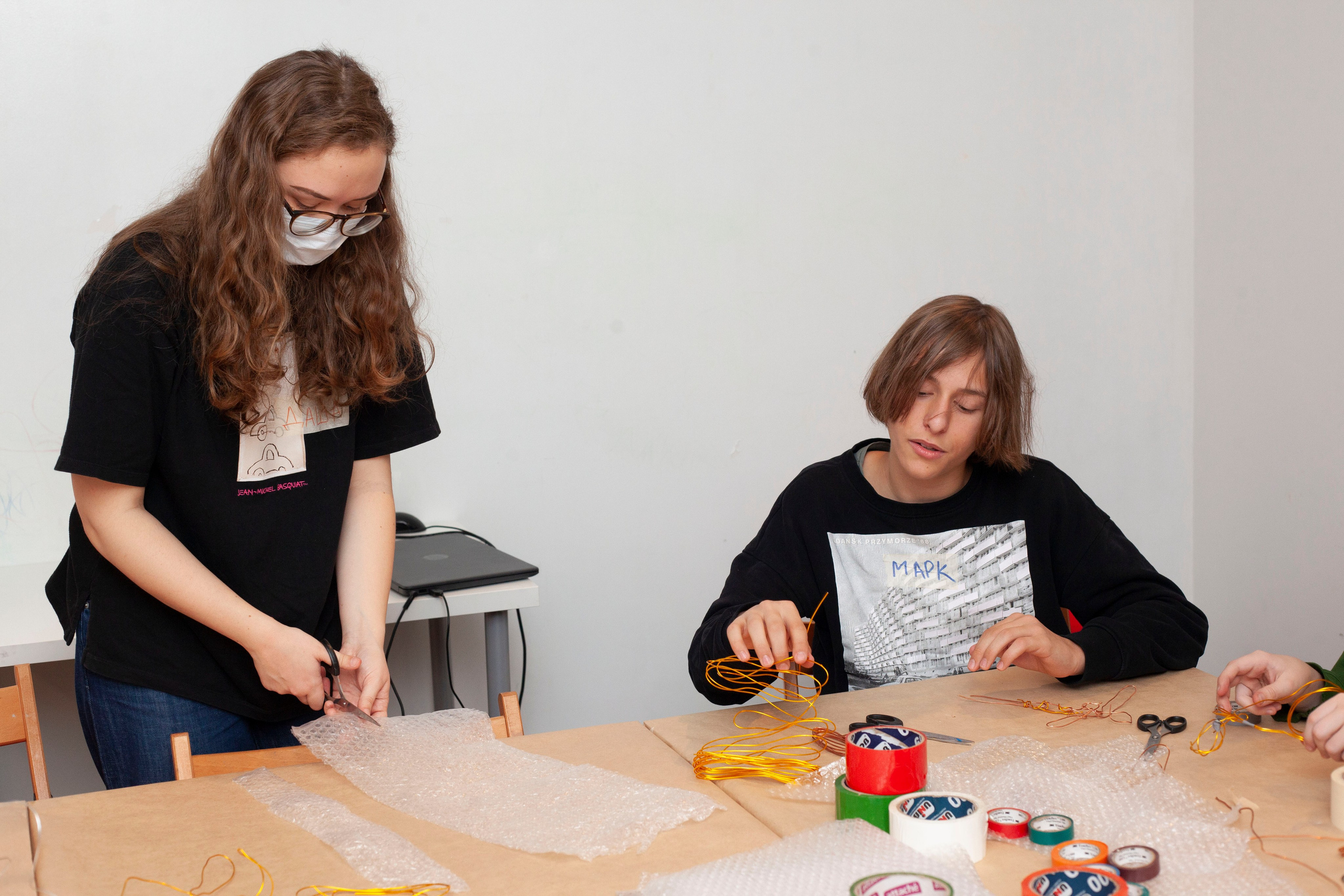 Детский мастер-класс в ММОМА. Stanislav Baryshev — People. Emotions. Atmosphere