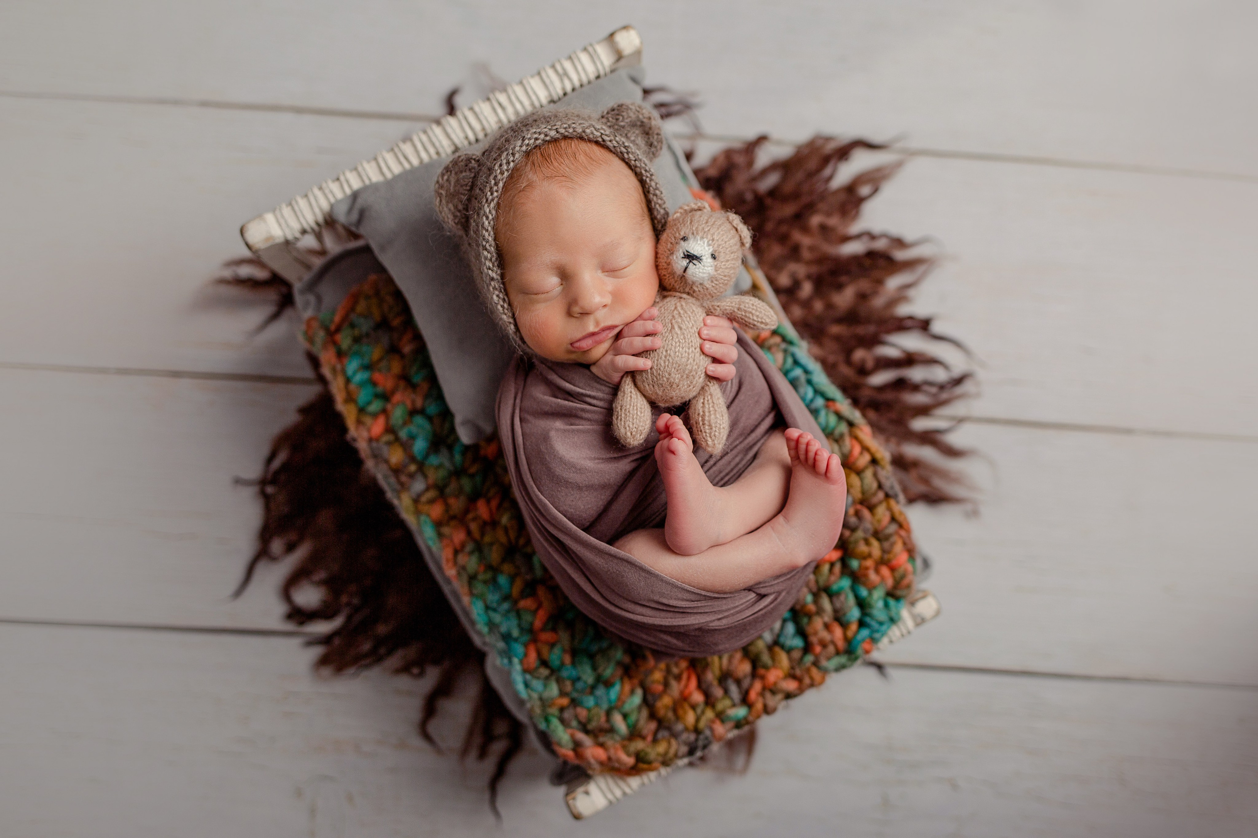 Ньюборн мальчики. Фотограф новорожденных, семейный, детский фотограф в Москве и Московской области