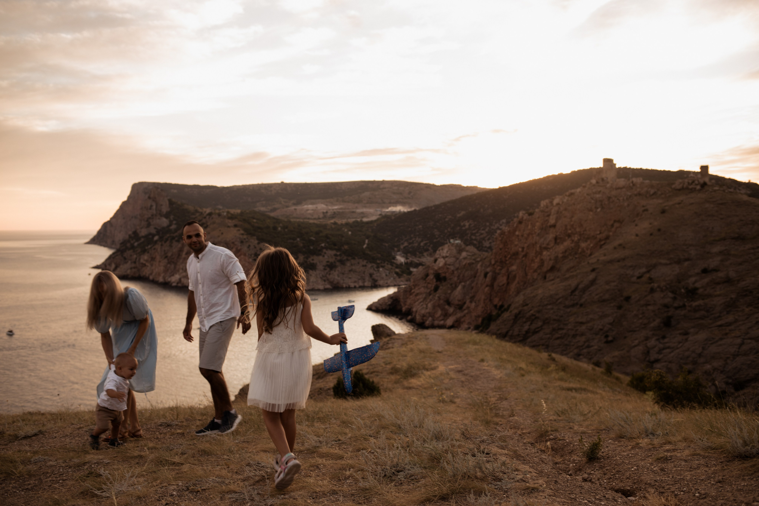 Ксения, Алексей, Катя и Ваня. Семейный и свадебный фотограф в Крыму и в Севастополе Сазонова Эля