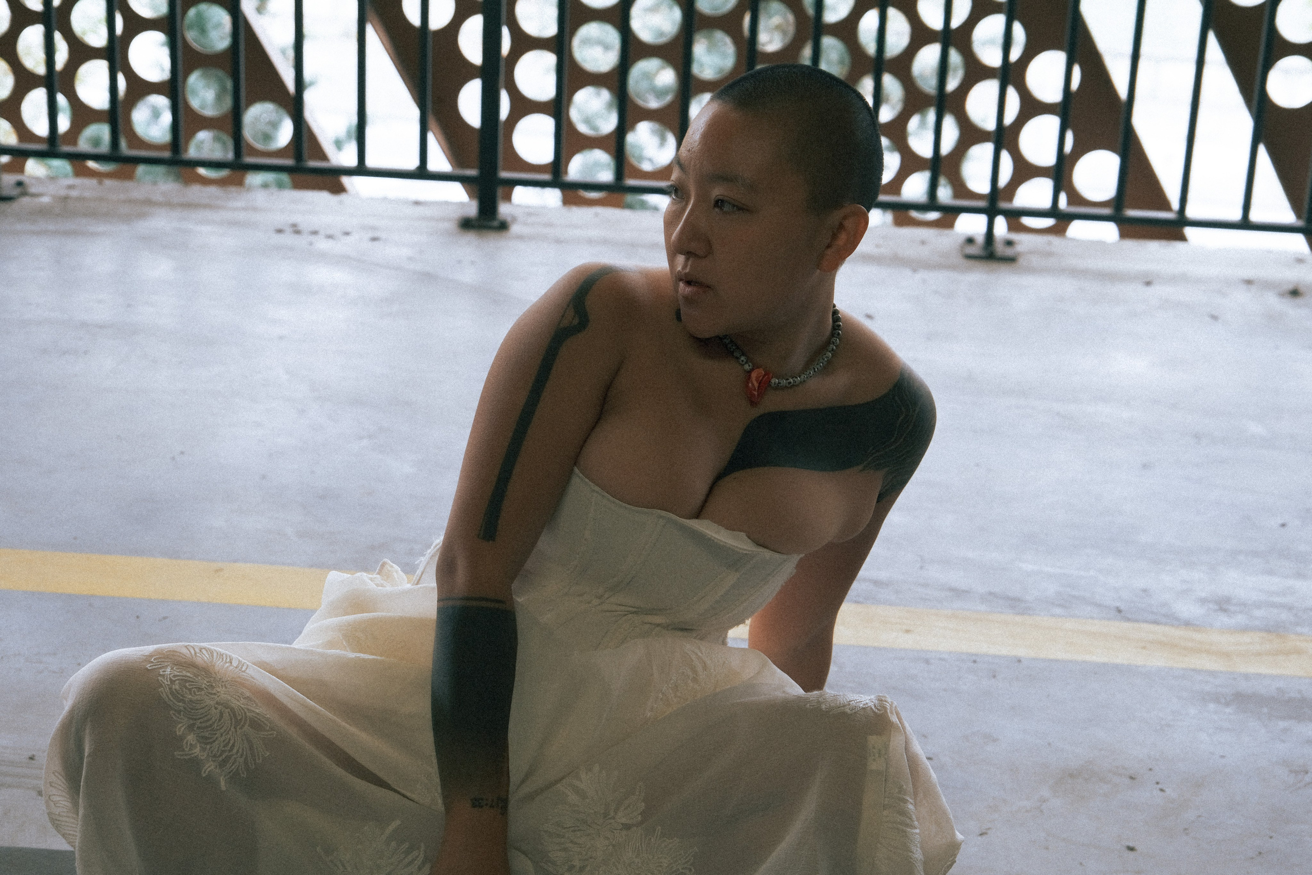 Tibetan girl. Photographer Tbilisi