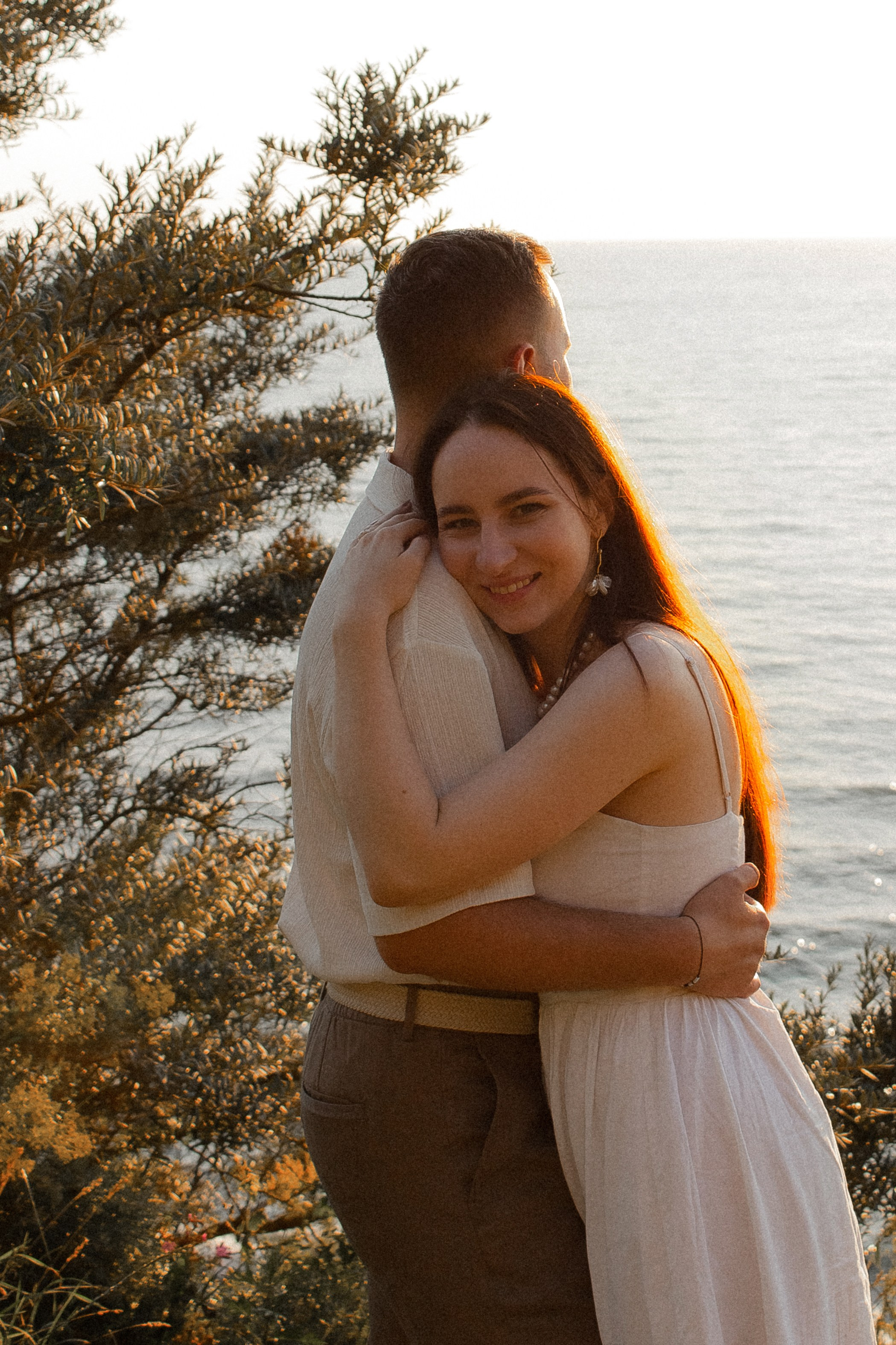 Киношная парная фотосессия на море в Калининграде / Донское. Портретный фотограф в Калининграде Рита Холодова