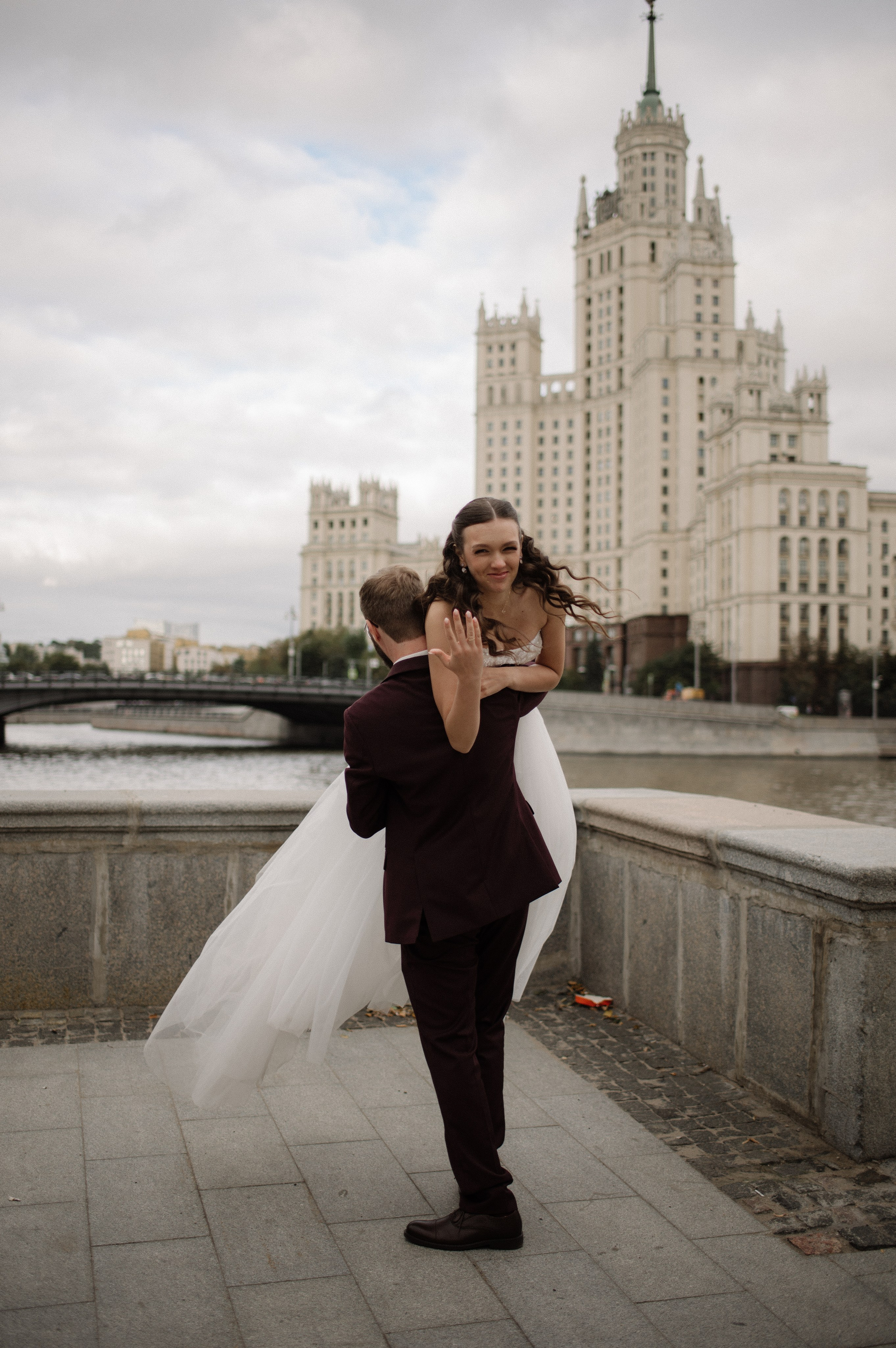 В&В Яуза & Котельническая набережная. Свадебный фотограф в Москве Анна Литвинова