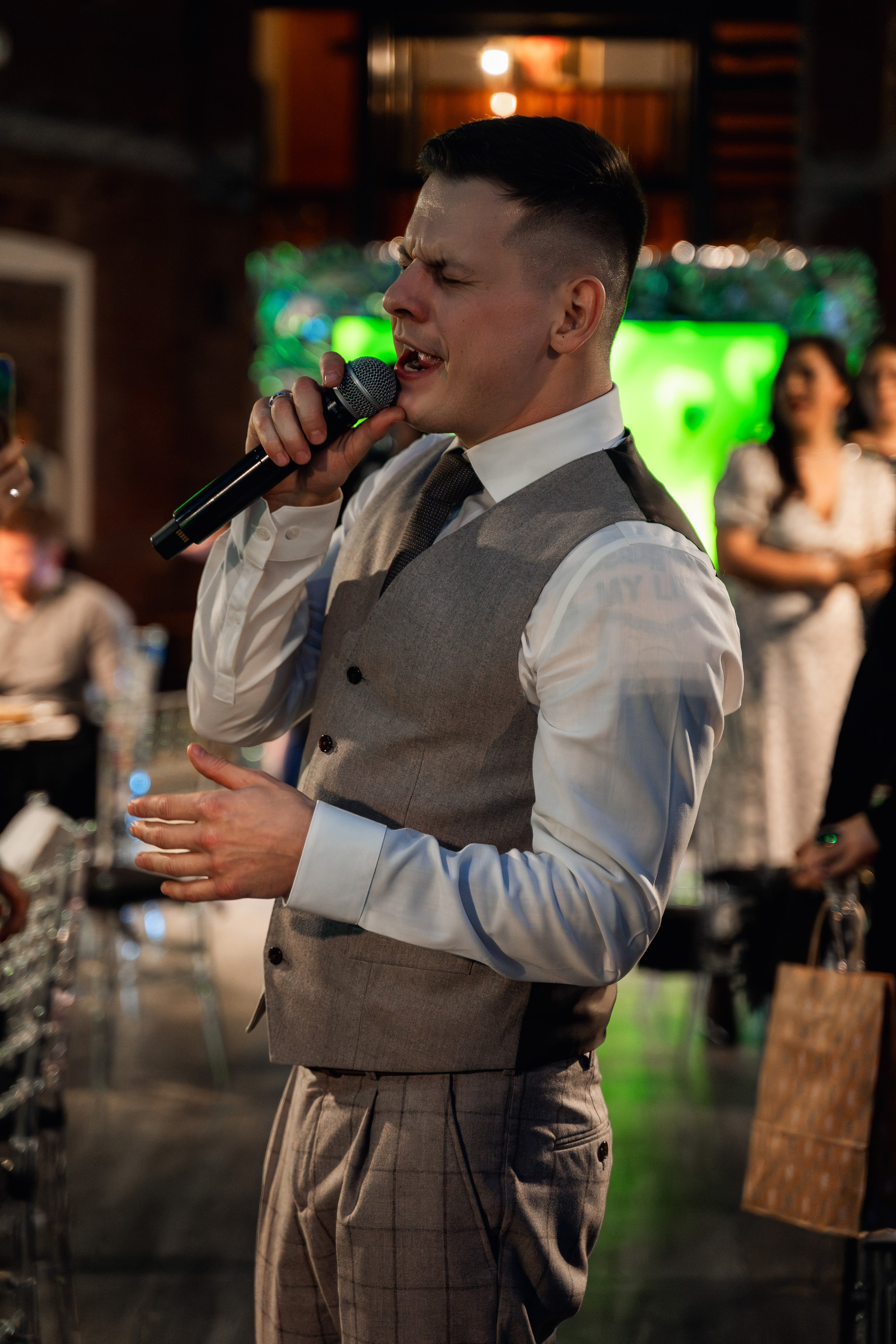 Свадебный банкет. Свадебный фотограф Москва и МО