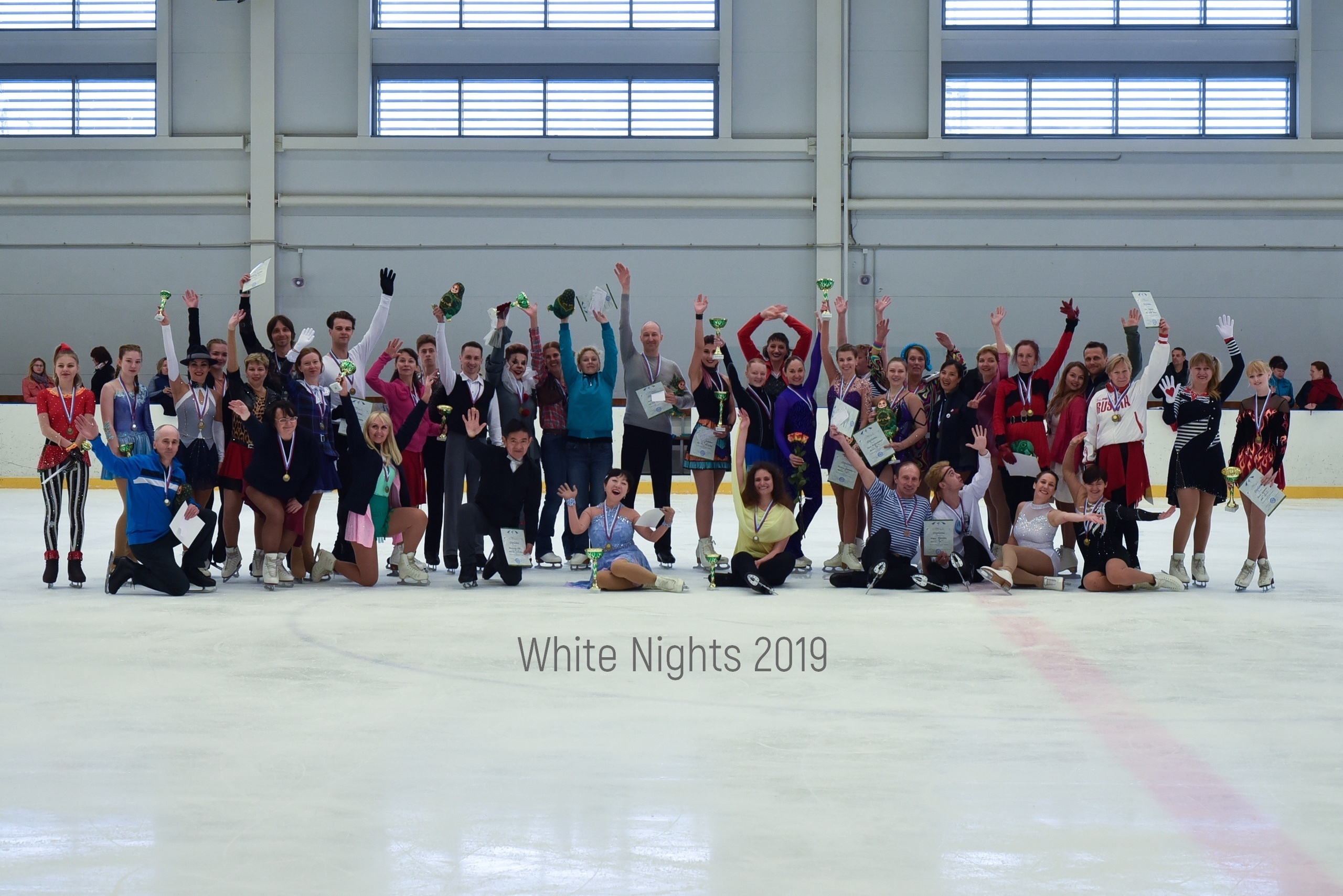 White Nights 2019. Russian figure skating photographer from Saint-Petersburg