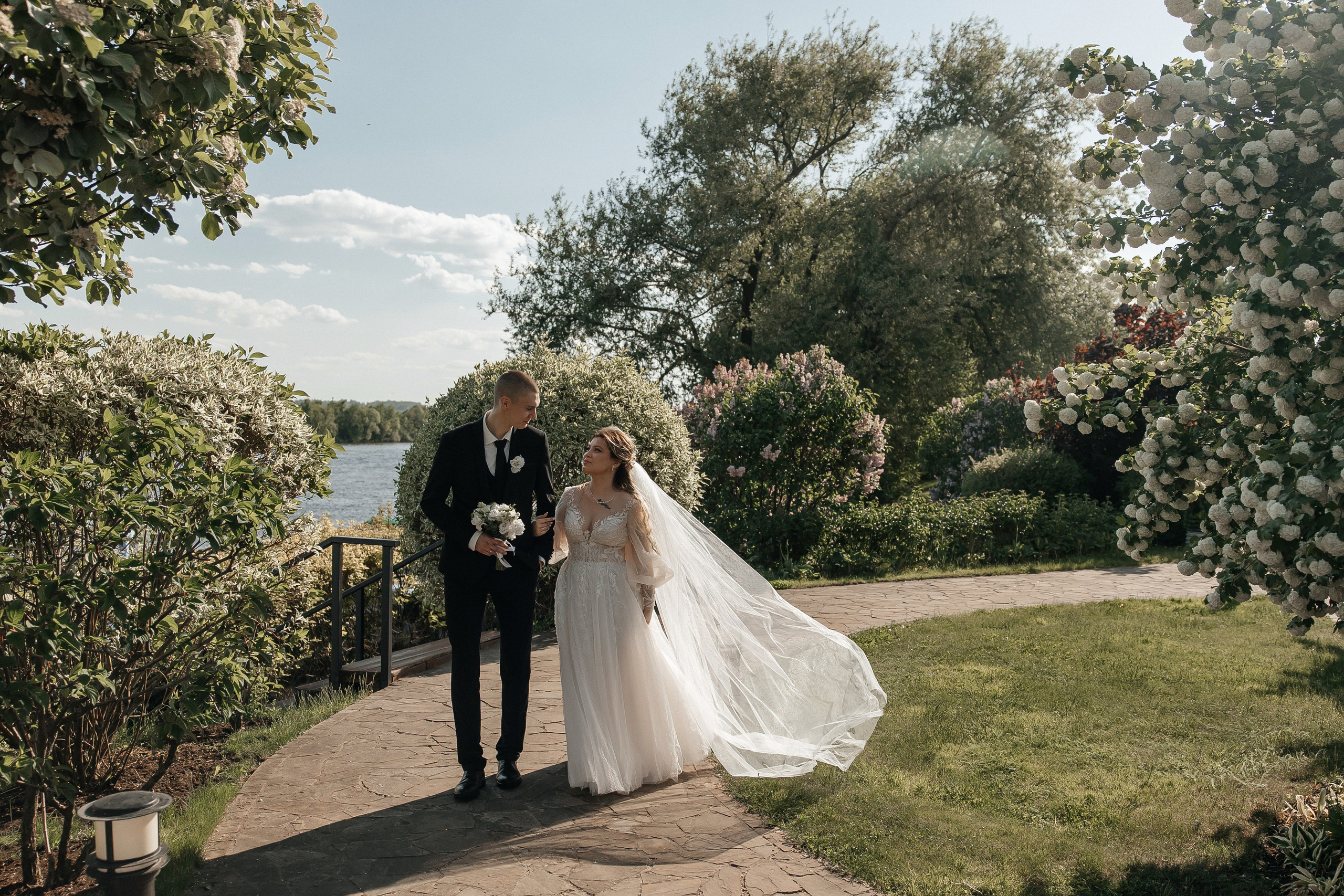 Выездная церемония в Капитан Клуб Жуковский. Свадебный фотограф в Москве Дарья Олендарёва