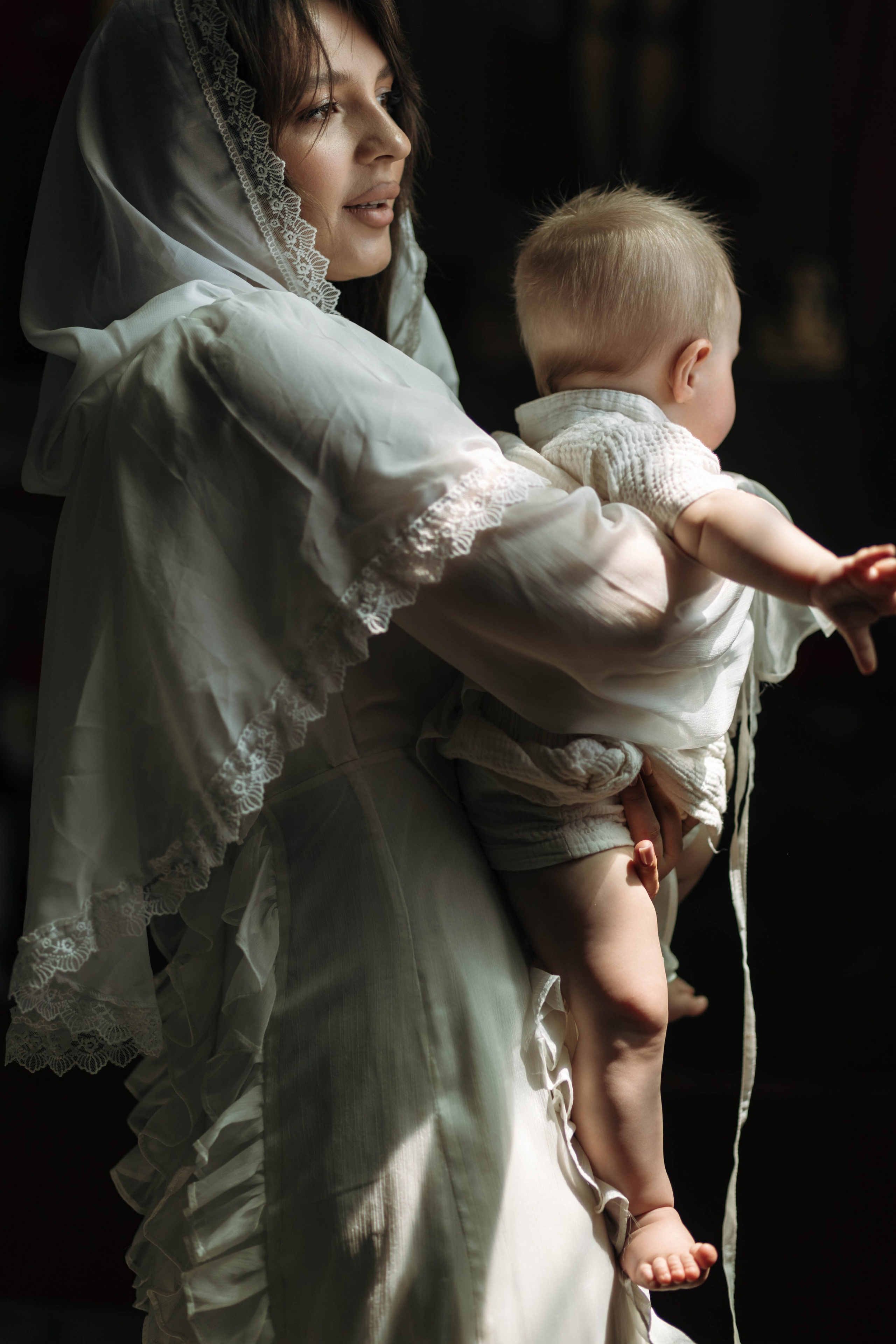 Таинство Крещения Льва. Фотограф Сальск Катерина