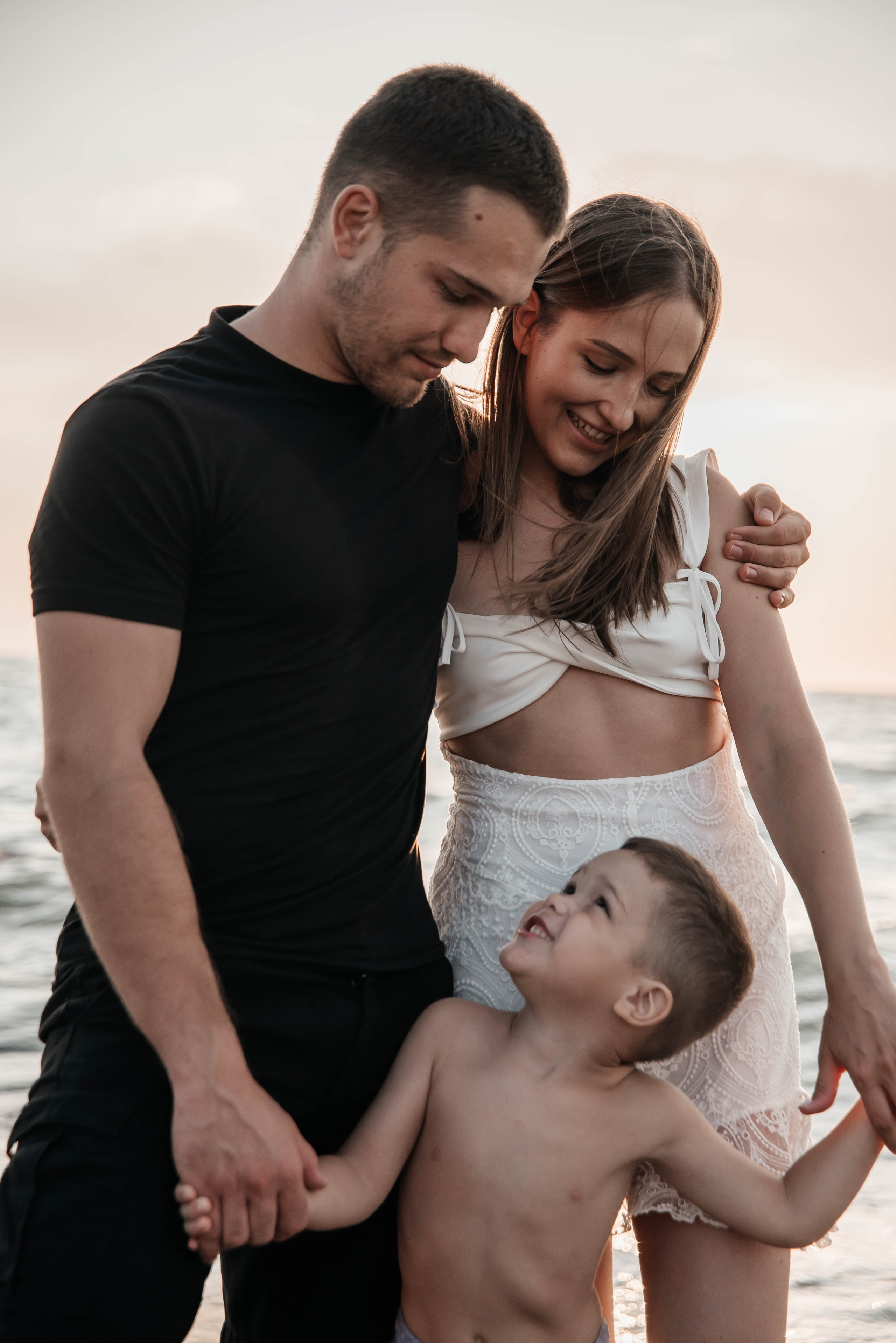 Аня, Саша, Дима. Фотограф Людмила Федотова