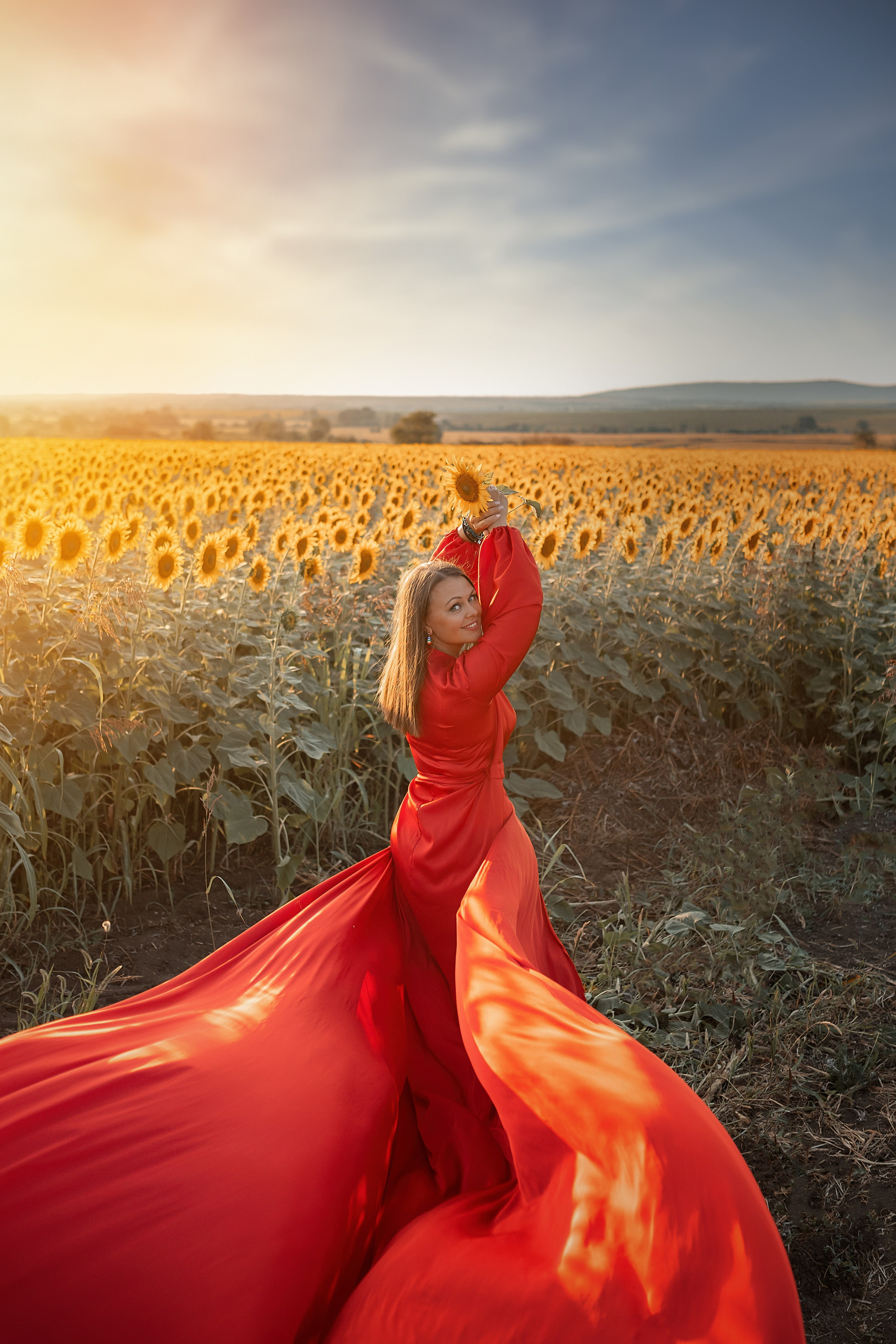 Солнечные подсолнухи. Художественный фотограф Анапа Александра Долбикова