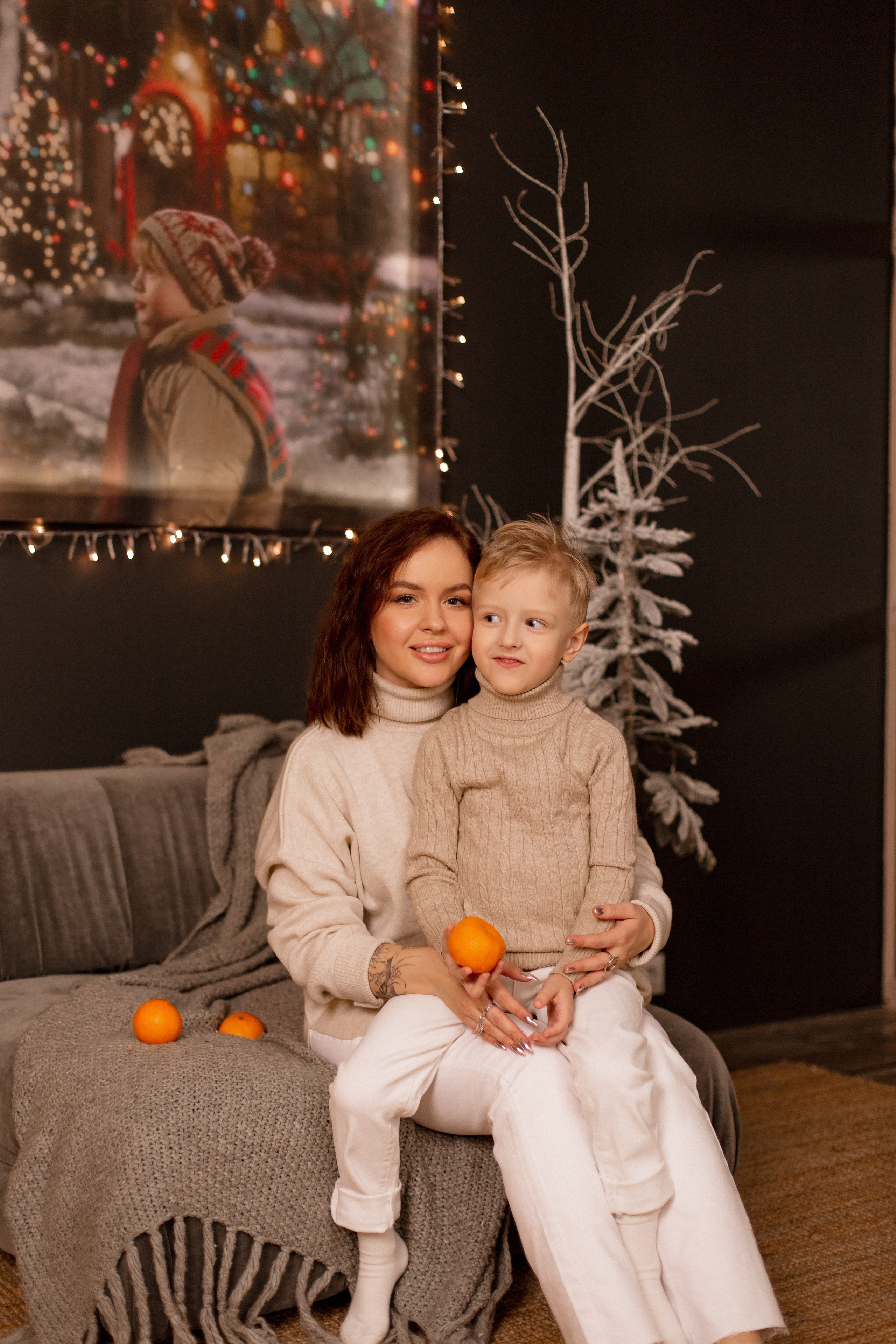 Новогодняя семейная фотосессия. Brand и контент фотограф