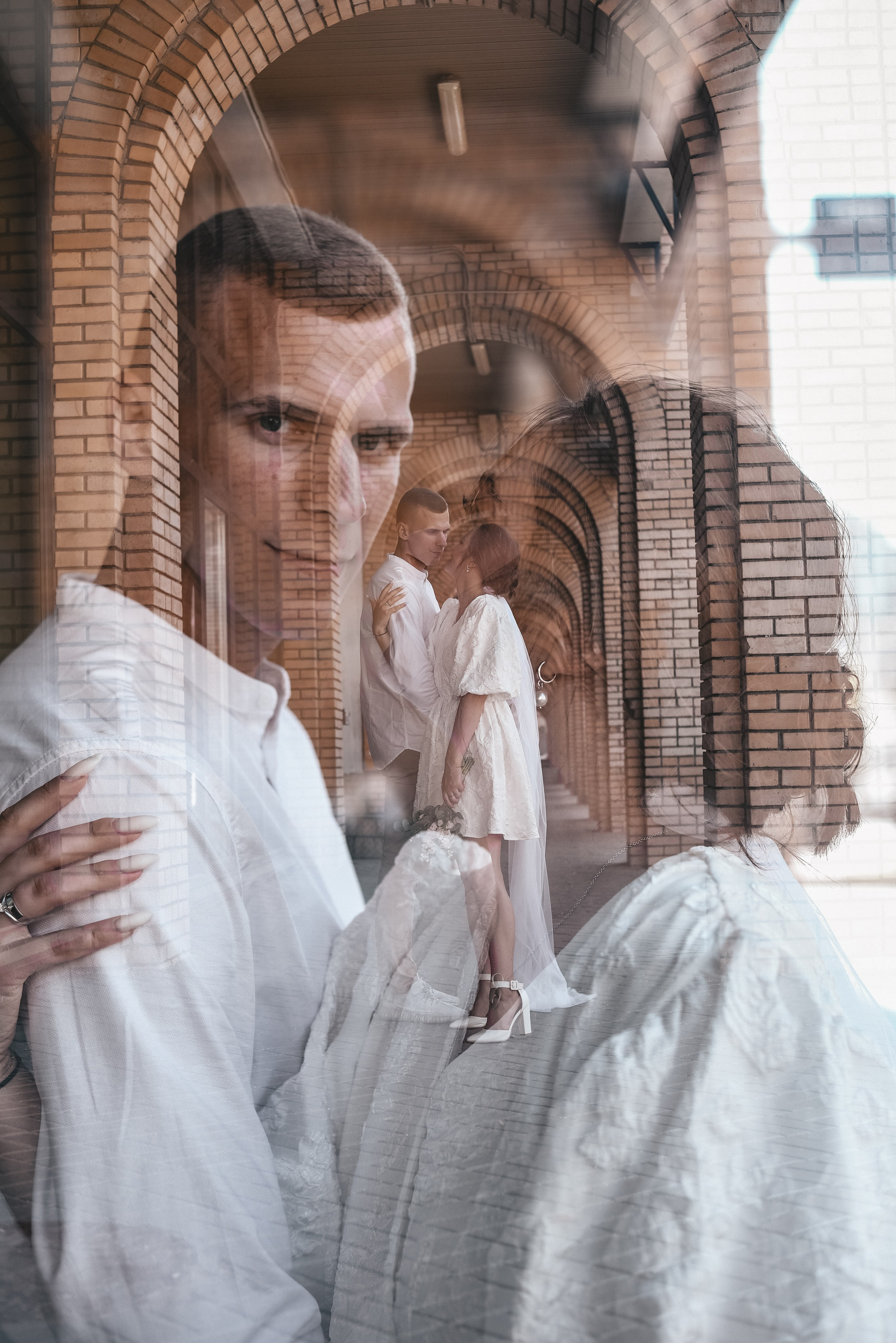 Андрей и Дарья ЗАГС № 4 Свадебная прогулка по городу. Фотограф Лола Волна, город Москва